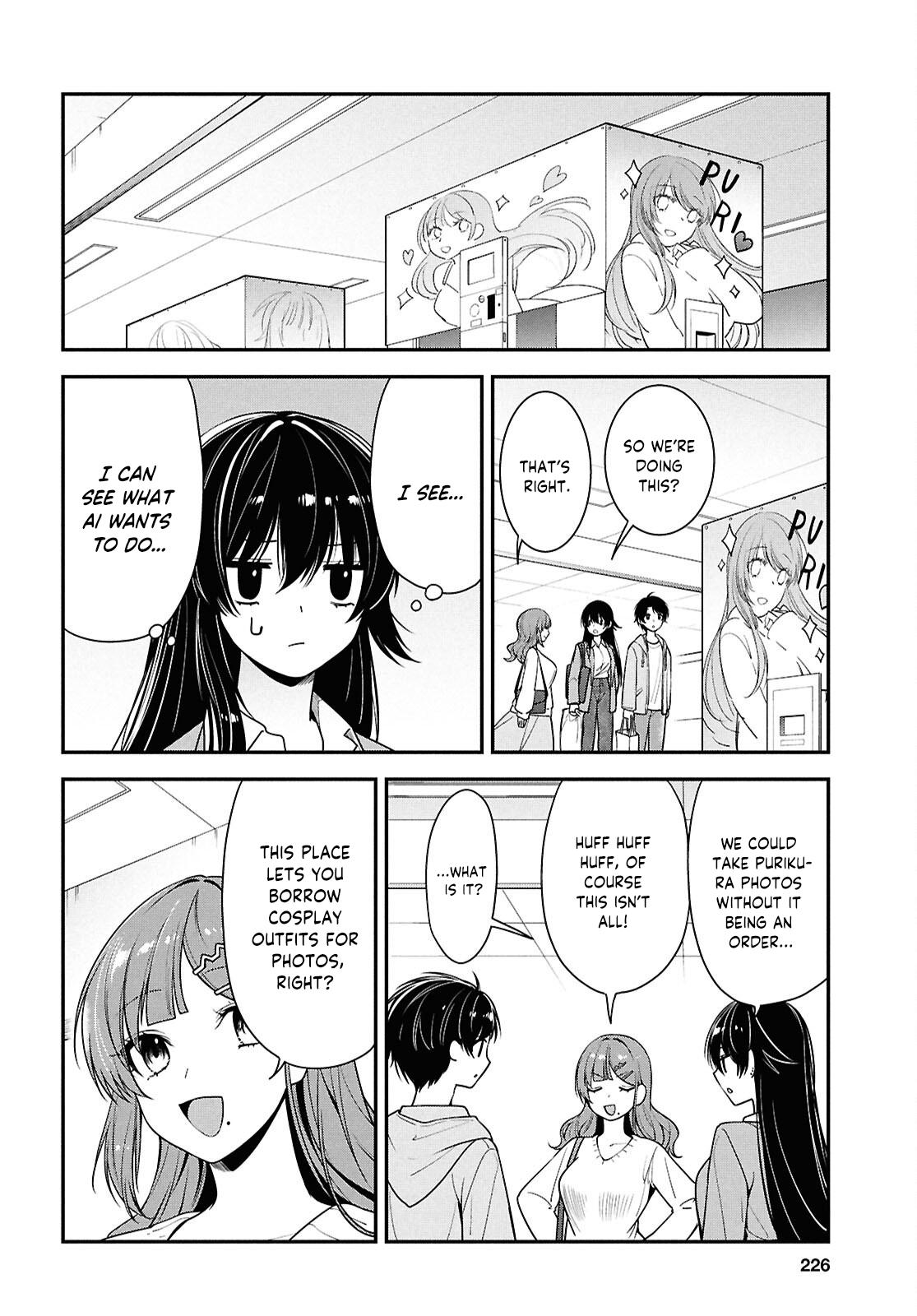 The Delinquent Shimizu-san Sitting Next to Me Has Dyed Her Hair Black Chapter 7 page 17 - 