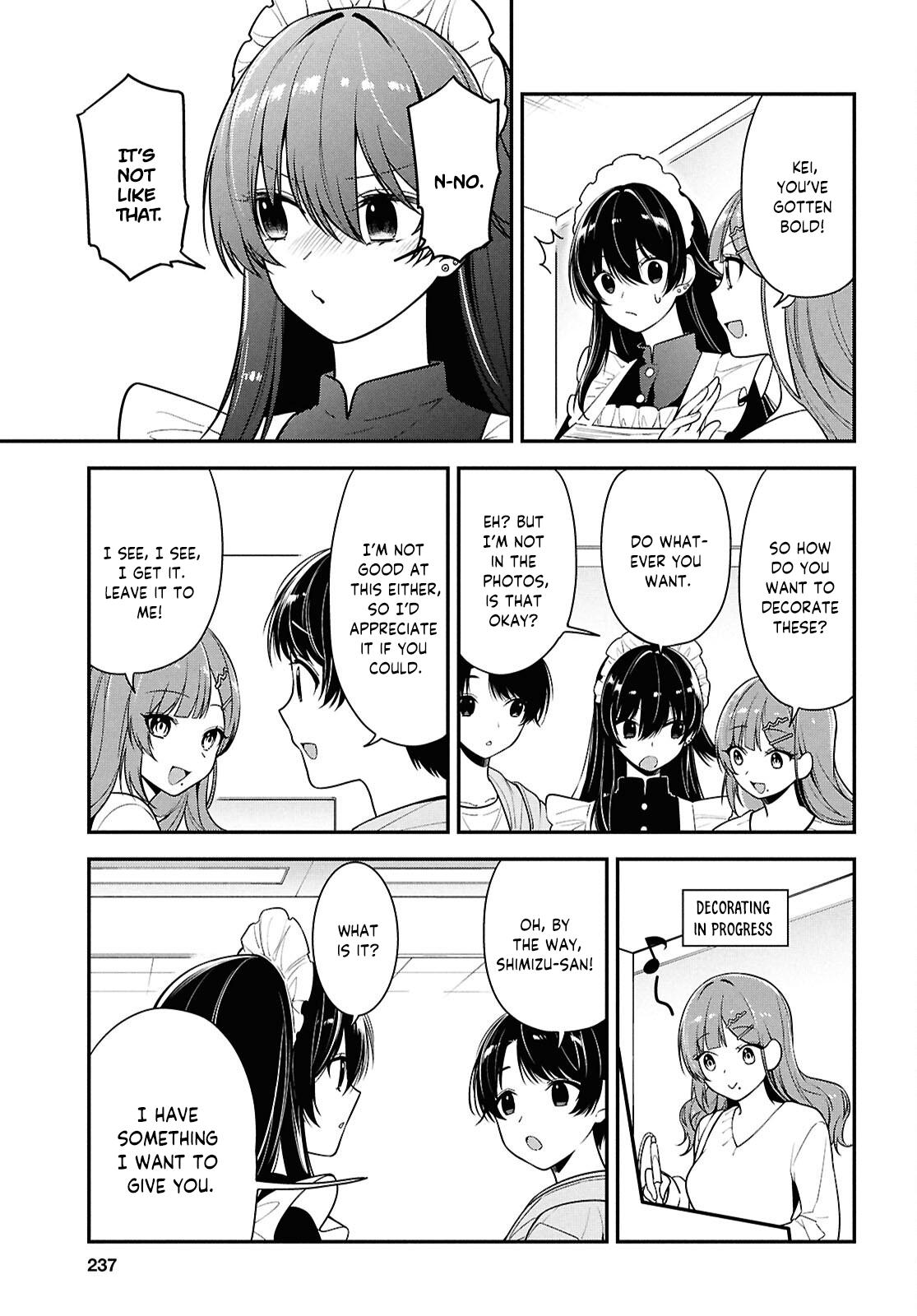 The Delinquent Shimizu-san Sitting Next to Me Has Dyed Her Hair Black Chapter 7 page 27 - 