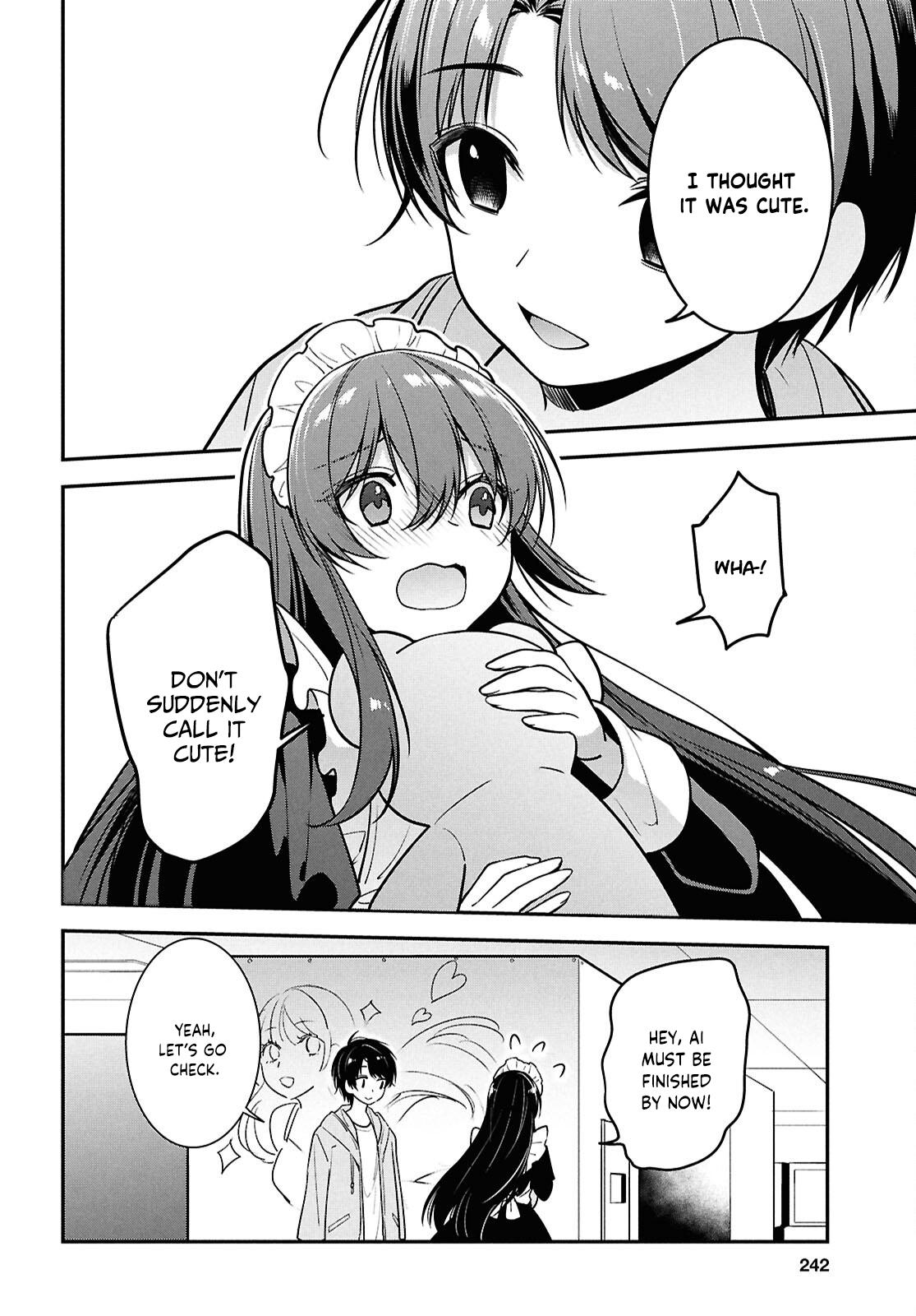 The Delinquent Shimizu-san Sitting Next to Me Has Dyed Her Hair Black Chapter 7 page 32 - 