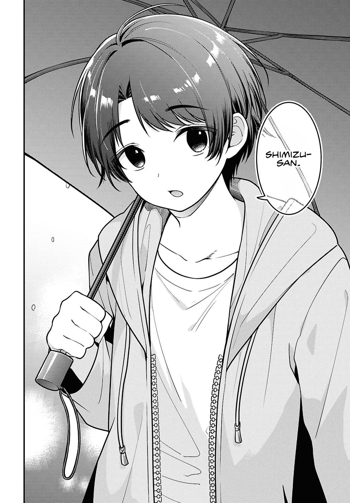 The Delinquent Shimizu-san Sitting Next to Me Has Dyed Her Hair Black Chapter 8.1 page 11 - 