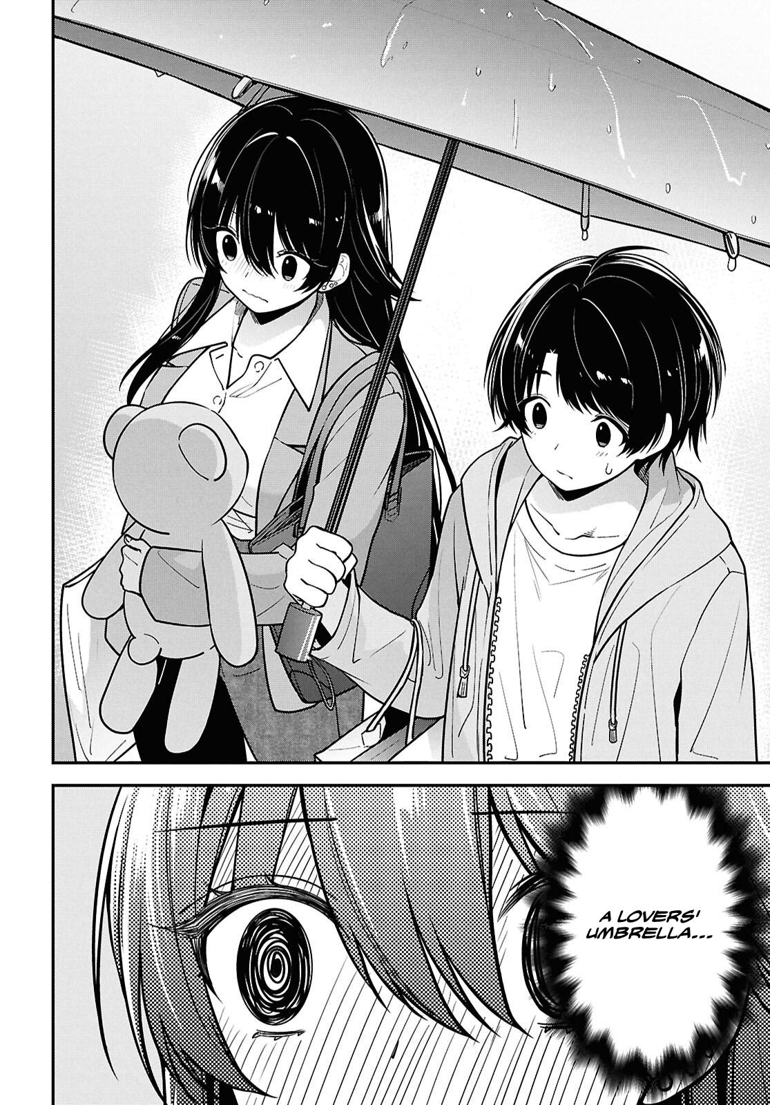 The Delinquent Shimizu-san Sitting Next to Me Has Dyed Her Hair Black Chapter 8.1 page 13 - 