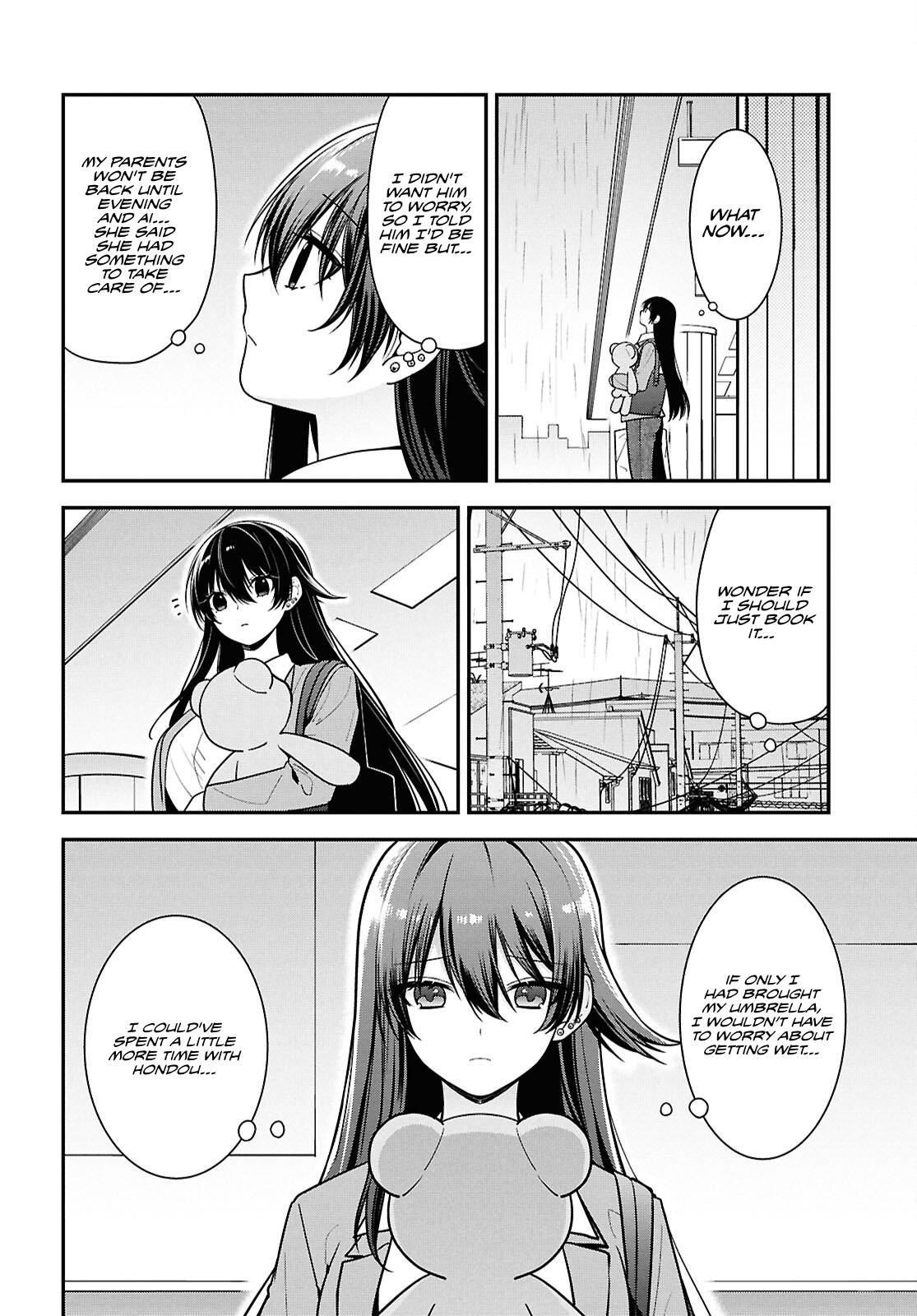 The Delinquent Shimizu-san Sitting Next to Me Has Dyed Her Hair Black Chapter 8.1 page 9 - 
