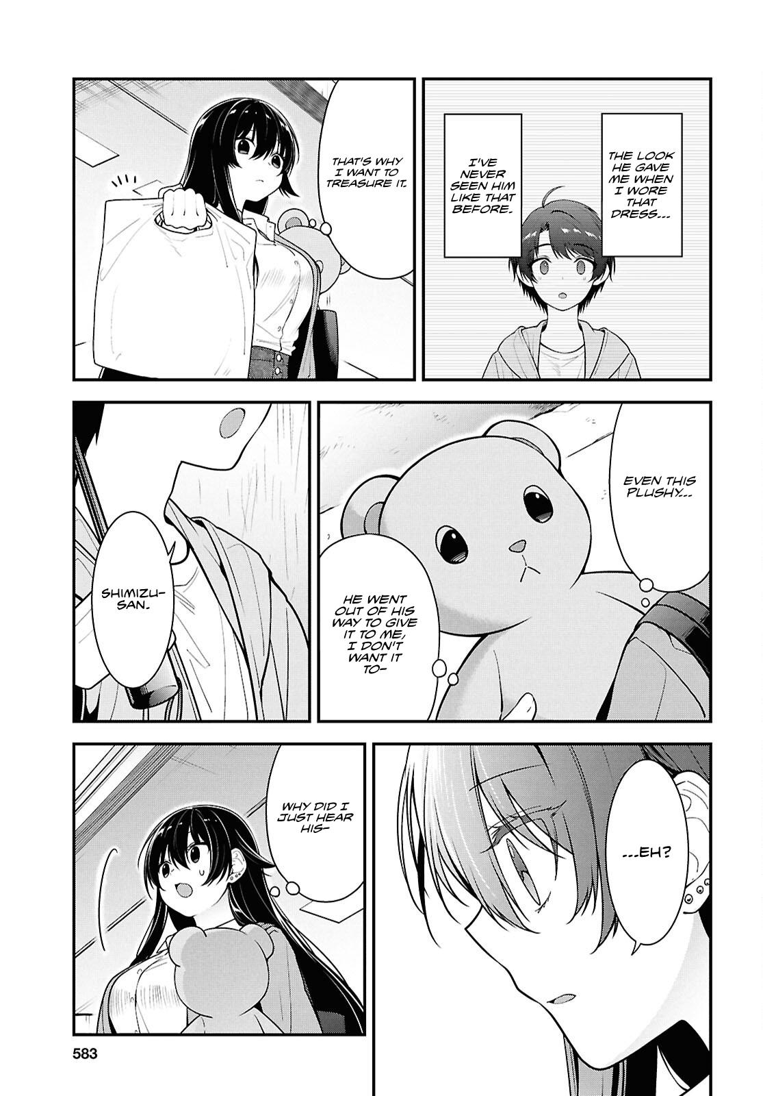 The Delinquent Shimizu-san Sitting Next to Me Has Dyed Her Hair Black Chapter 8.1 page 10 - 