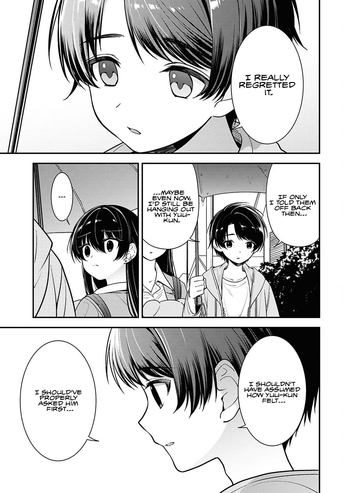 The Delinquent Shimizu-san Sitting Next to Me Has Dyed Her Hair Black Chapter 8.2 page 2 - 
