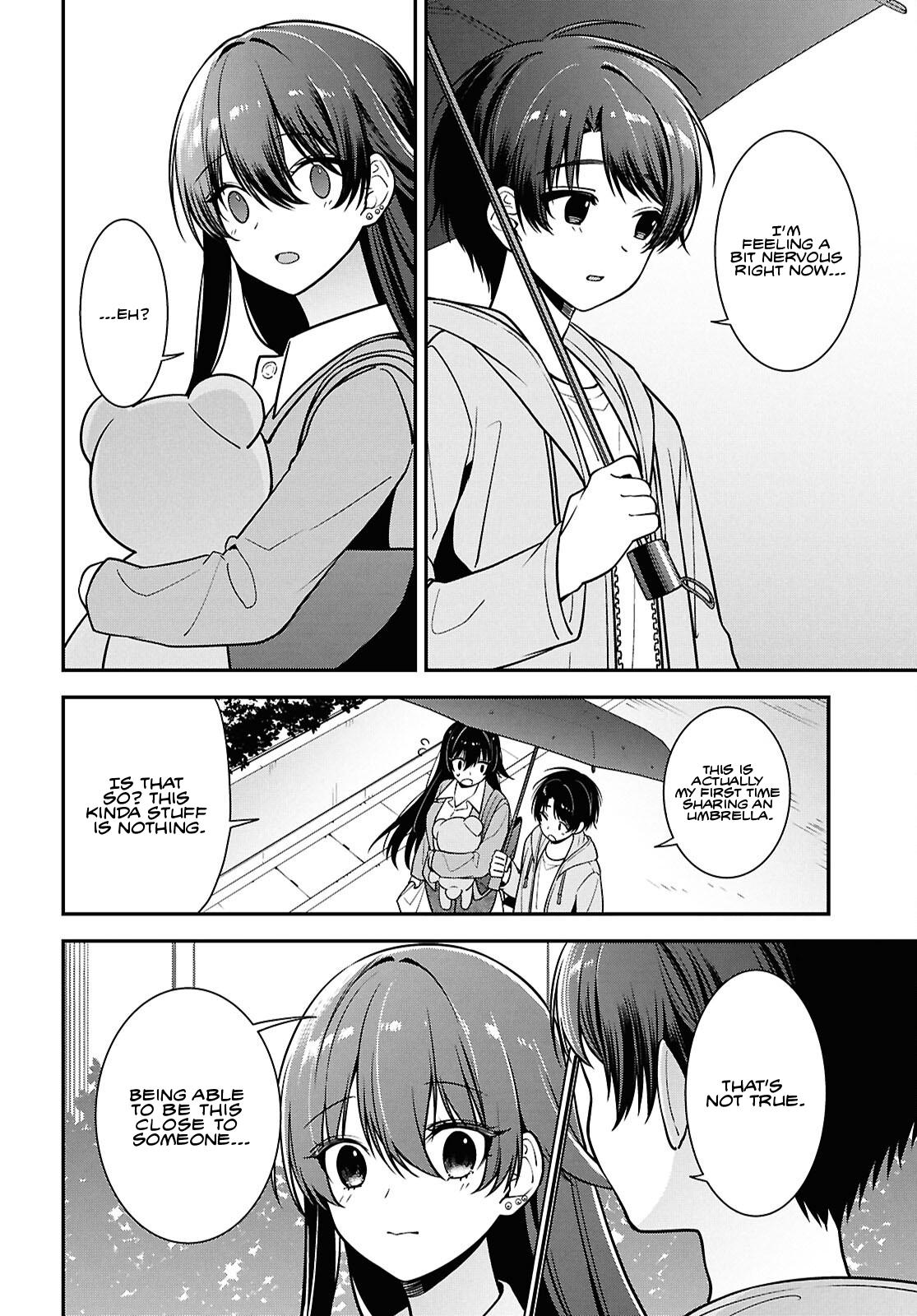 The Delinquent Shimizu-san Sitting Next to Me Has Dyed Her Hair Black Chapter 8.2 page 12 - 