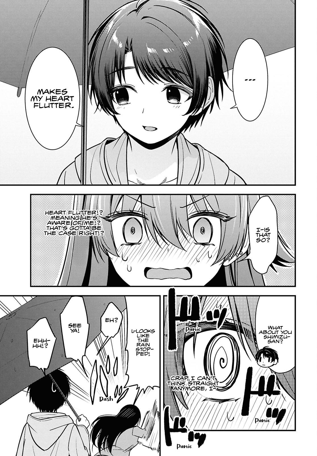 The Delinquent Shimizu-san Sitting Next to Me Has Dyed Her Hair Black Chapter 8.2 page 13 - 