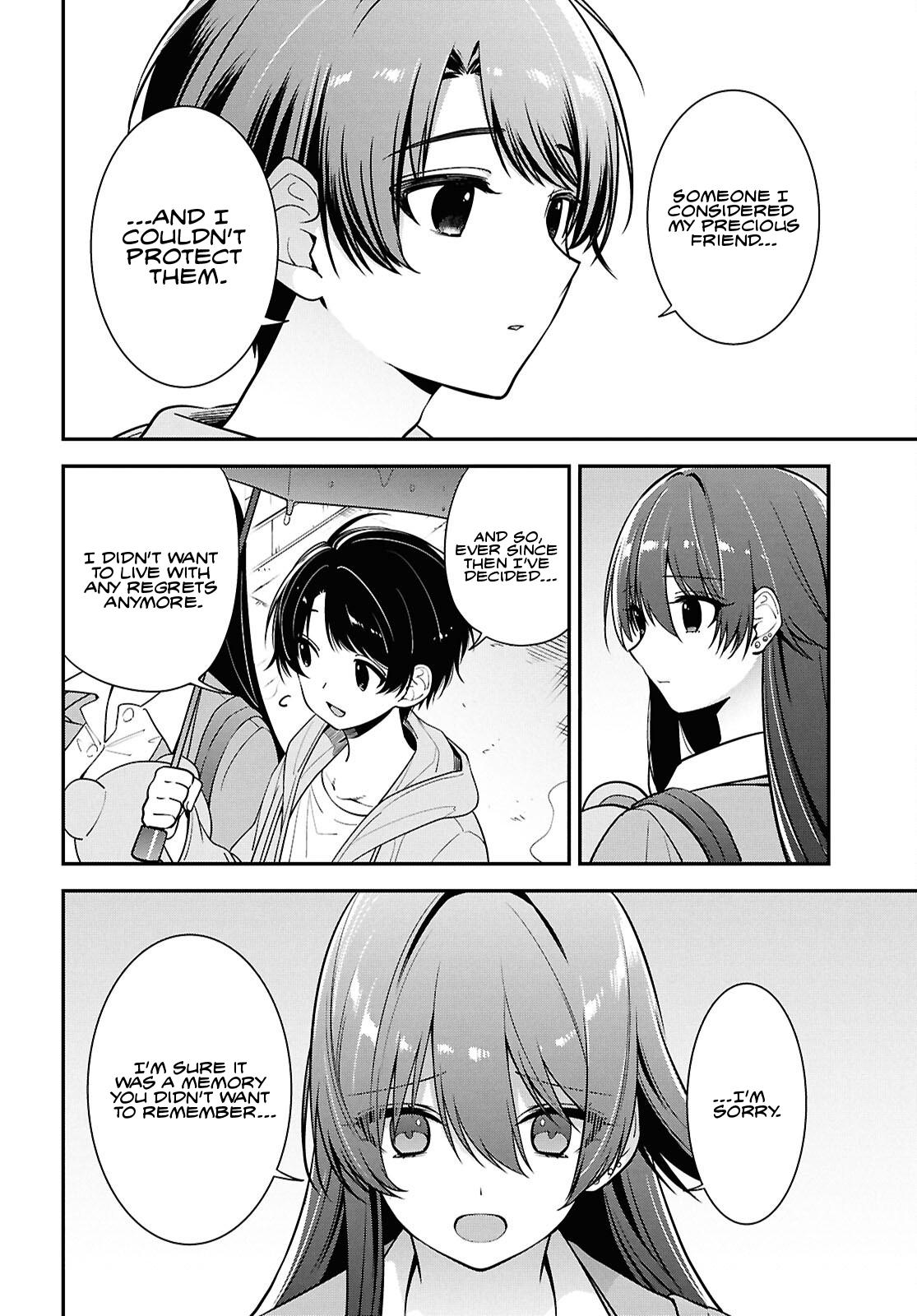 The Delinquent Shimizu-san Sitting Next to Me Has Dyed Her Hair Black Chapter 8.2 page 3 - 