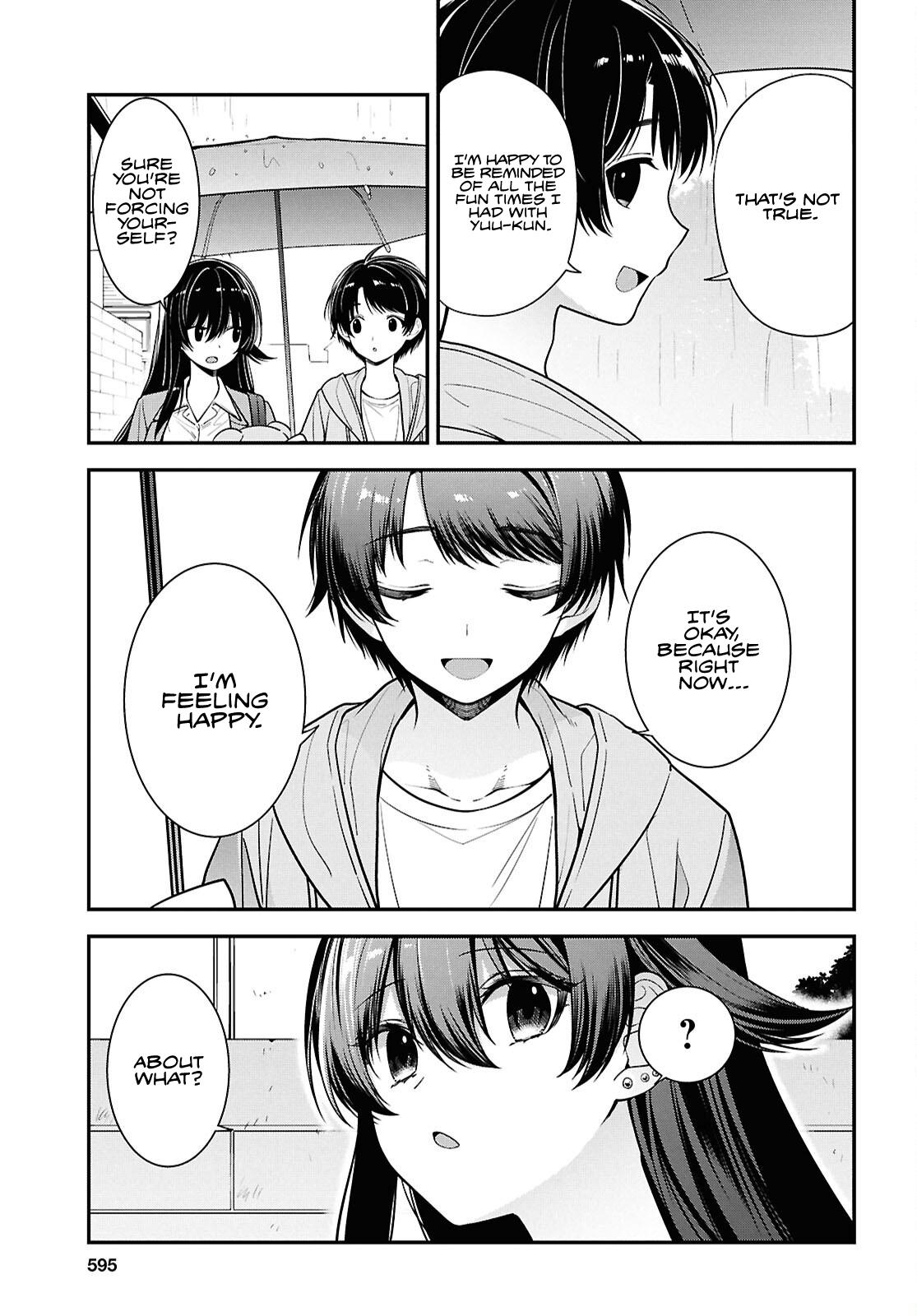The Delinquent Shimizu-san Sitting Next to Me Has Dyed Her Hair Black Chapter 8.2 page 4 - 