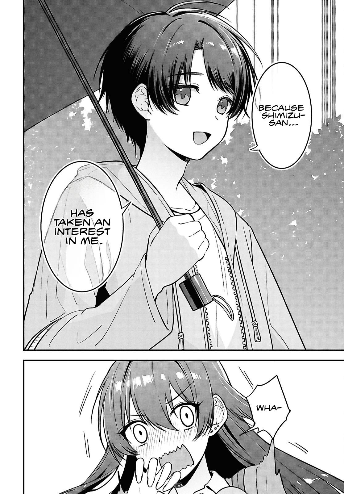 The Delinquent Shimizu-san Sitting Next to Me Has Dyed Her Hair Black Chapter 8.2 page 5 - 