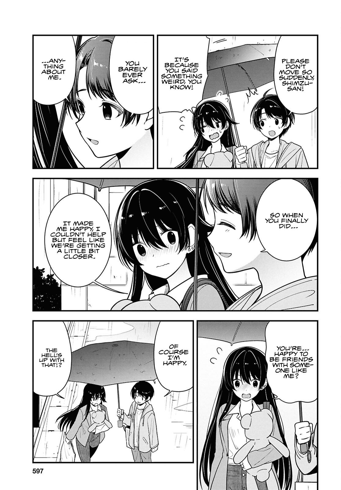 The Delinquent Shimizu-san Sitting Next to Me Has Dyed Her Hair Black Chapter 8.2 page 6 - 