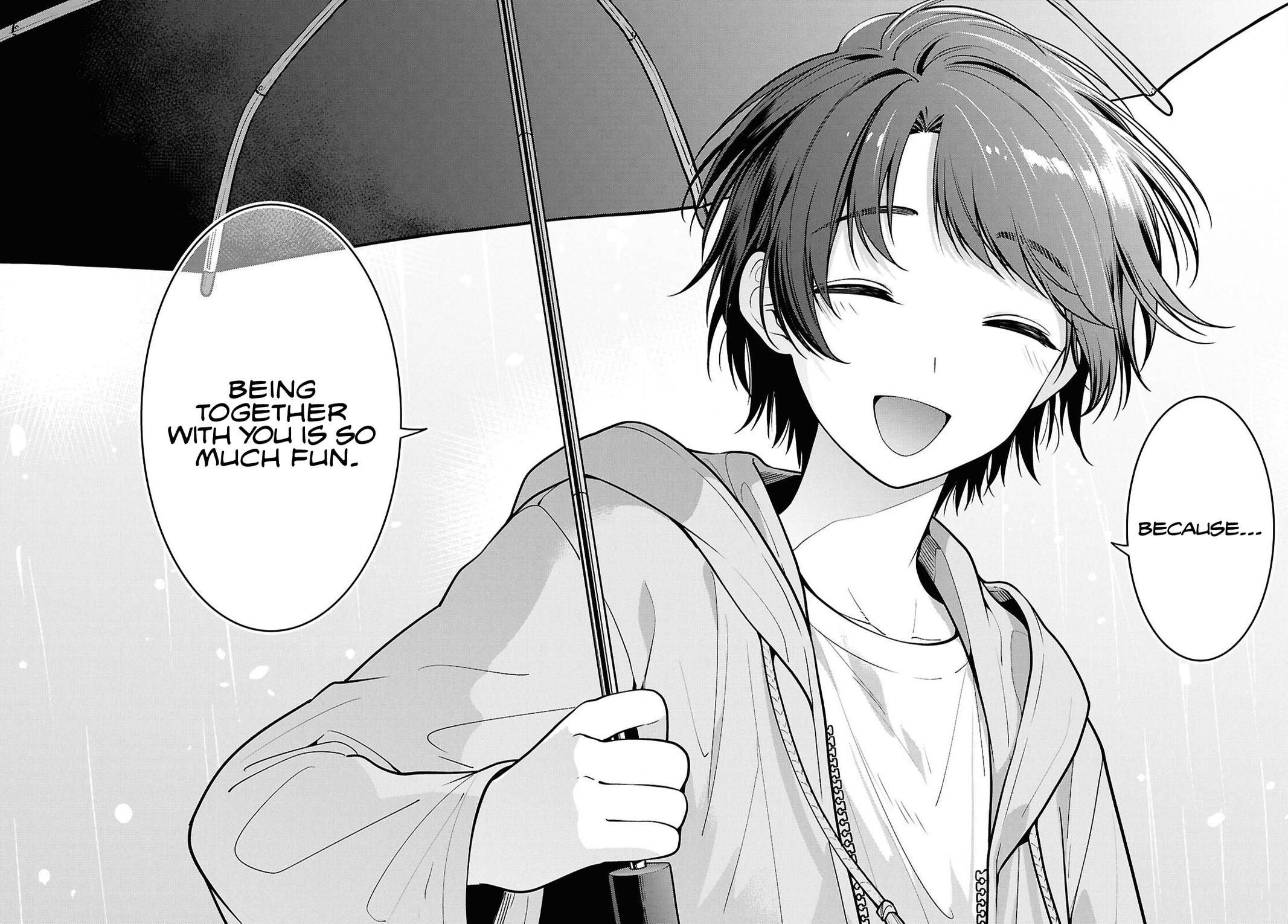 The Delinquent Shimizu-san Sitting Next to Me Has Dyed Her Hair Black Chapter 8.2 page 7 - 