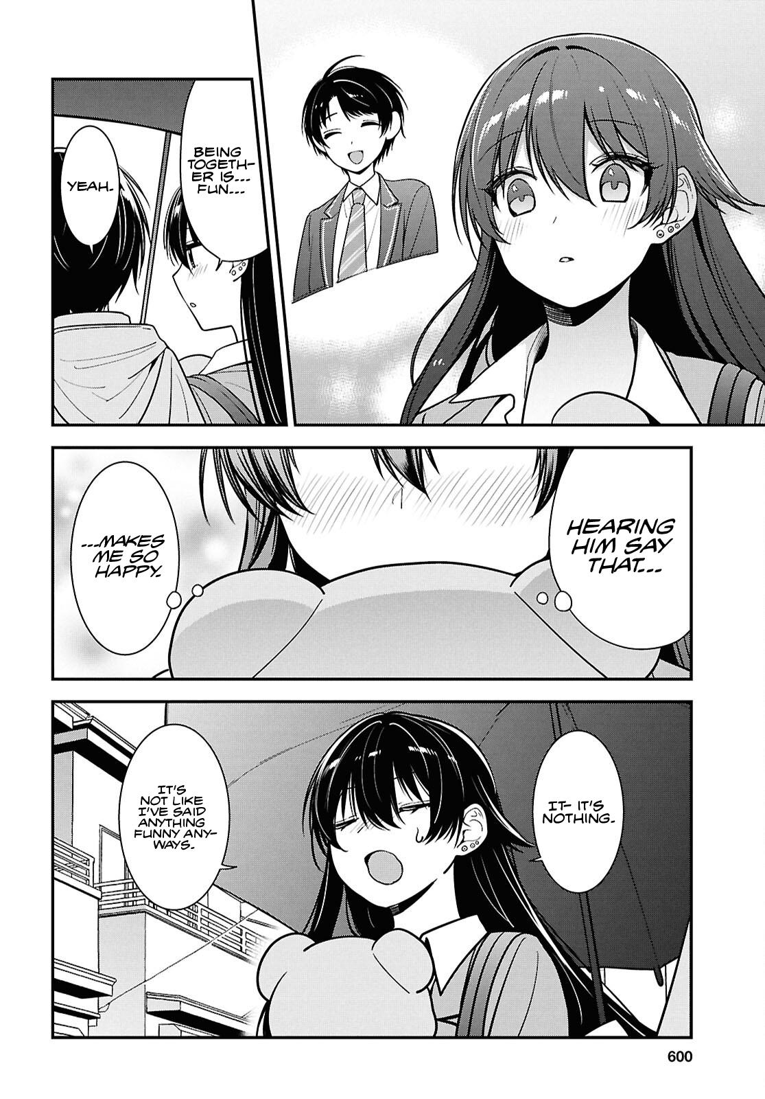 The Delinquent Shimizu-san Sitting Next to Me Has Dyed Her Hair Black Chapter 8.2 page 8 - 