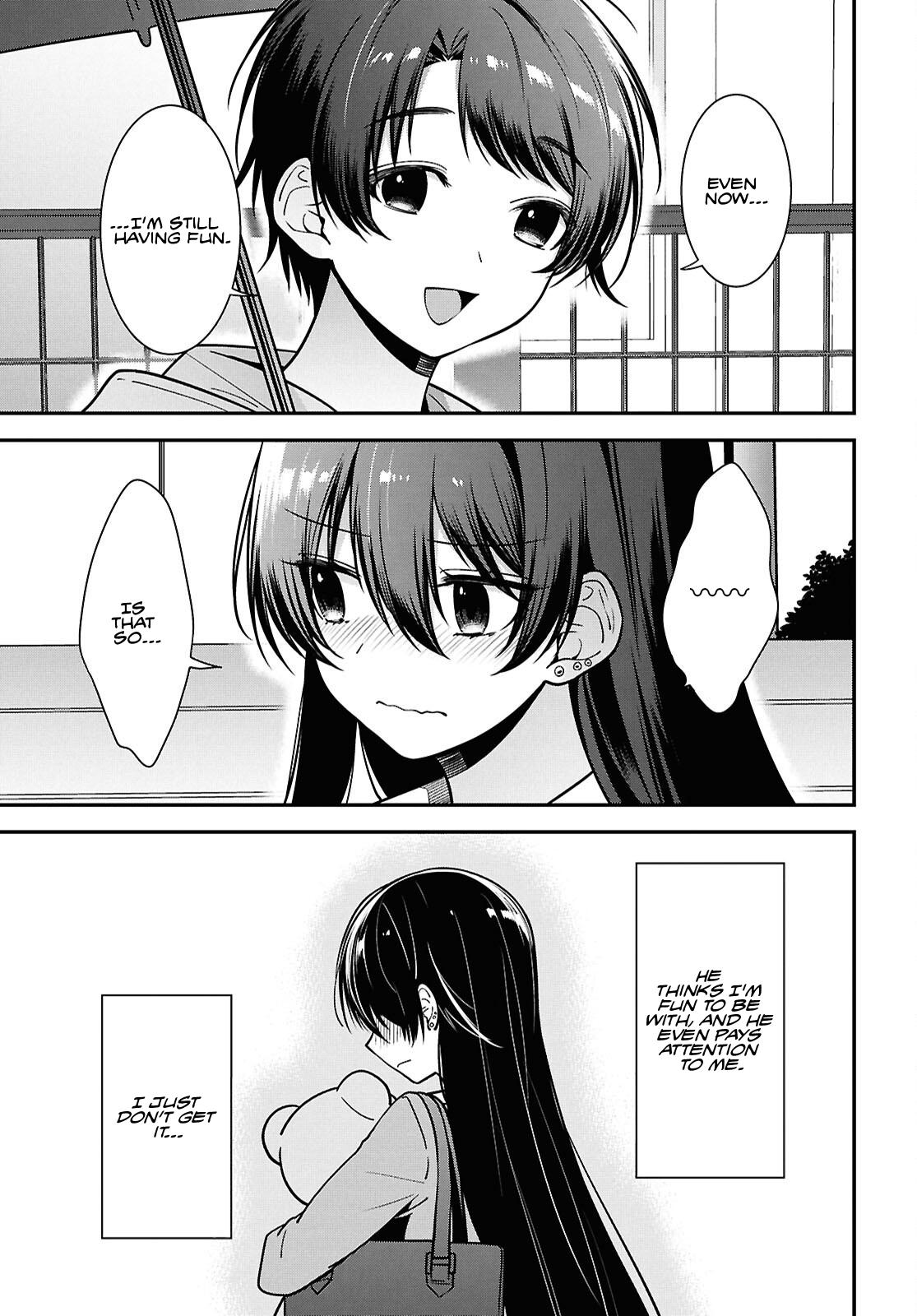 The Delinquent Shimizu-san Sitting Next to Me Has Dyed Her Hair Black Chapter 8.2 page 9 - 
