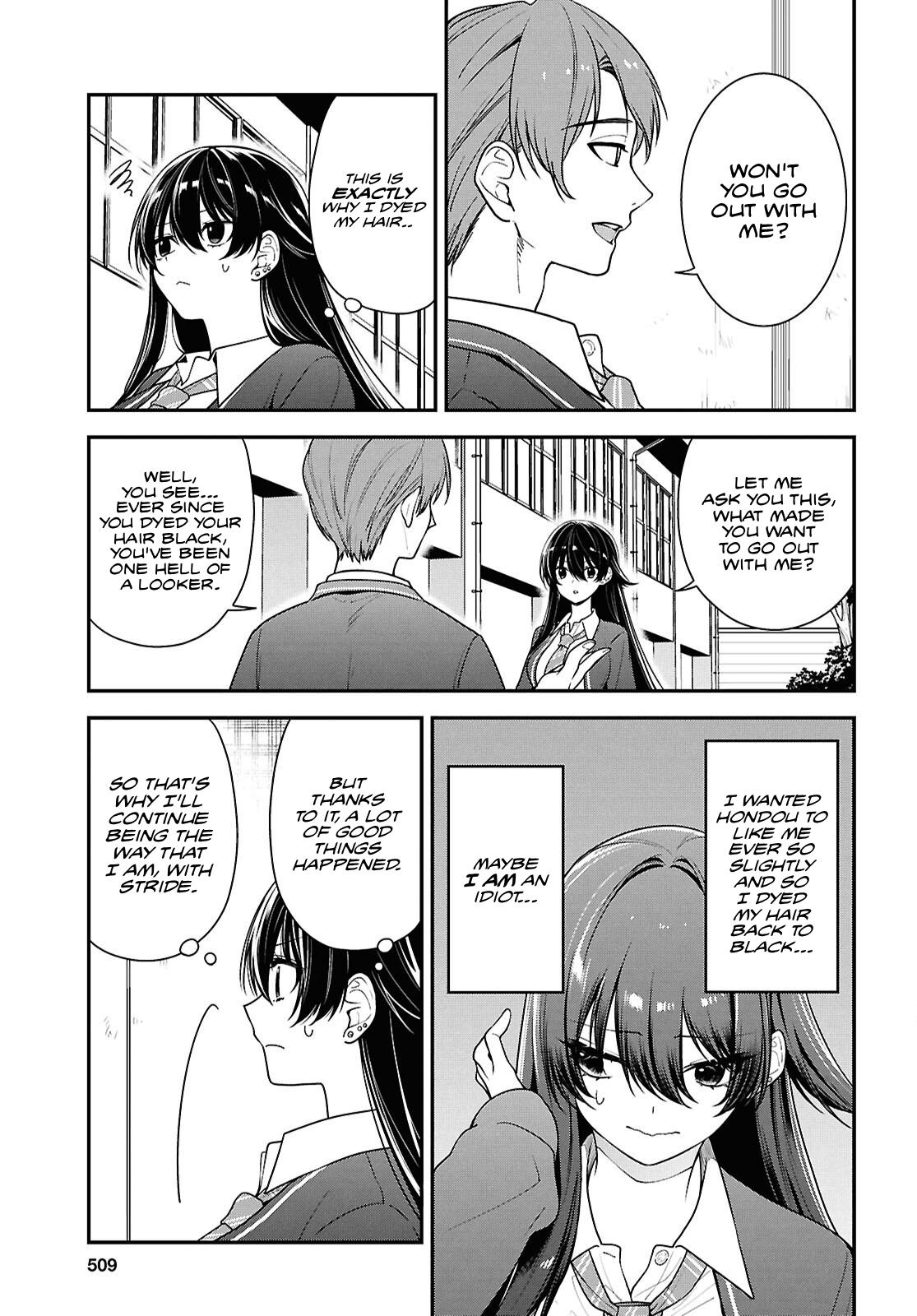 The Delinquent Shimizu-san Sitting Next to Me Has Dyed Her Hair Black Chapter 9 page 13 - 