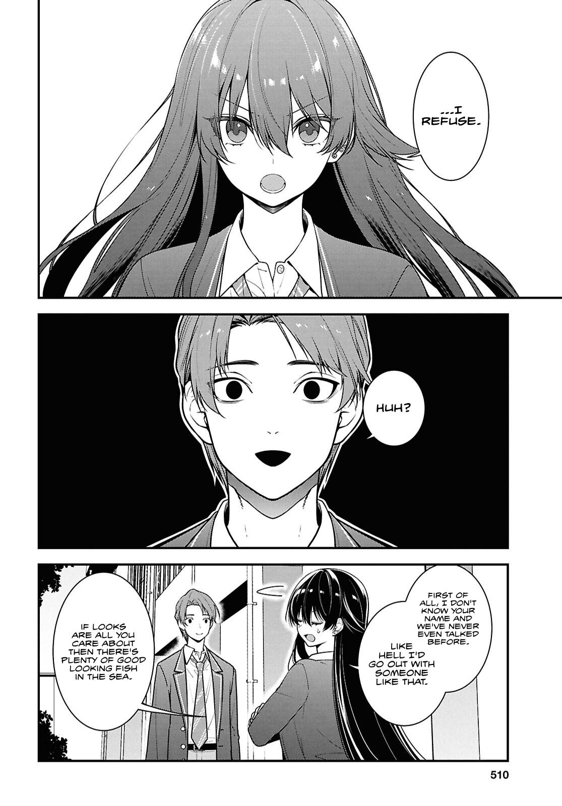 The Delinquent Shimizu-san Sitting Next to Me Has Dyed Her Hair Black Chapter 9 page 14 - 