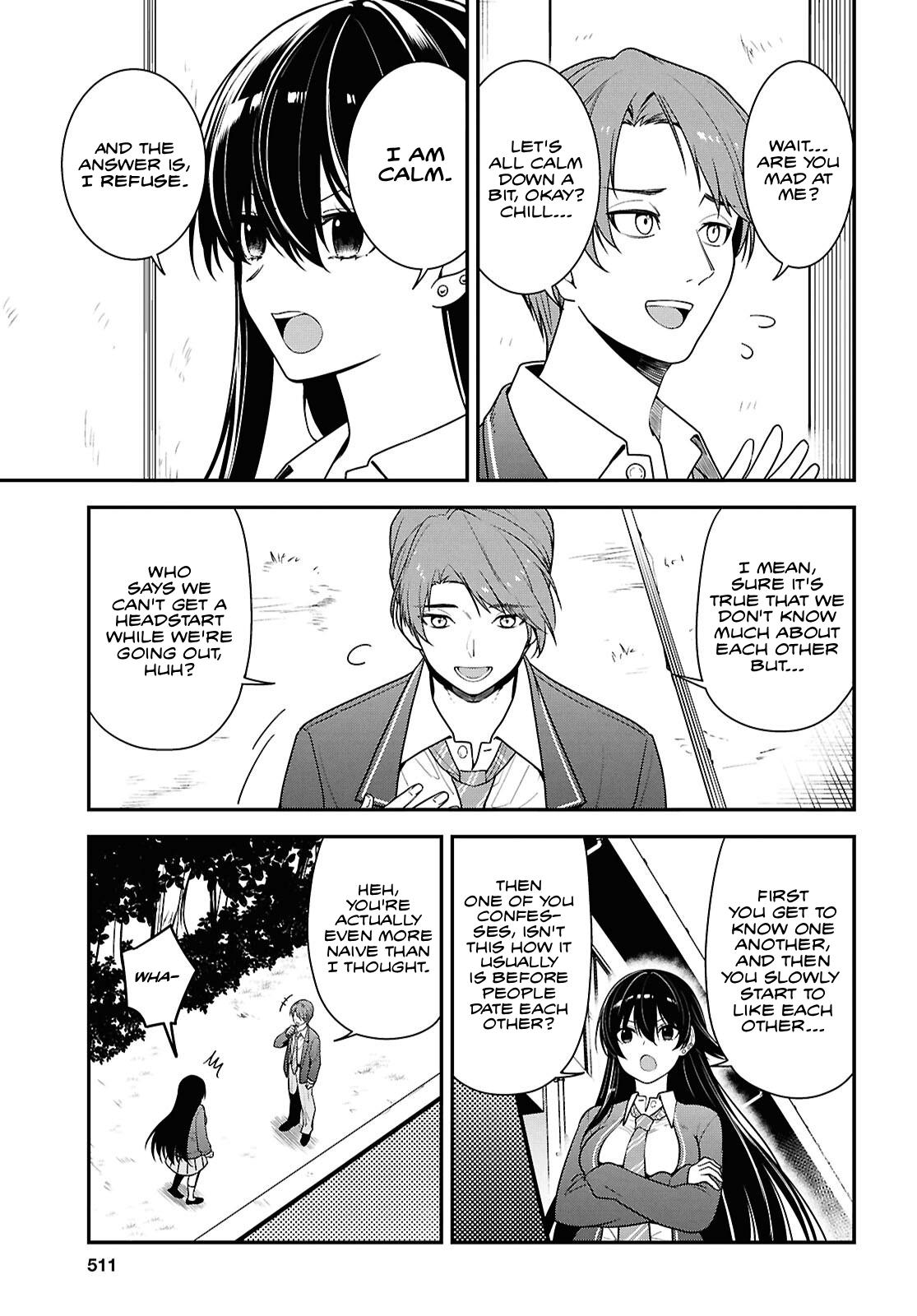 The Delinquent Shimizu-san Sitting Next to Me Has Dyed Her Hair Black Chapter 9 page 15 - 
