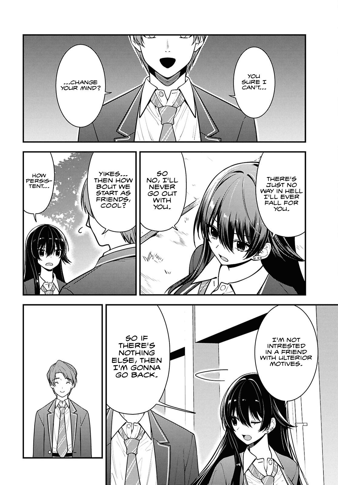 The Delinquent Shimizu-san Sitting Next to Me Has Dyed Her Hair Black Chapter 9 page 16 - 