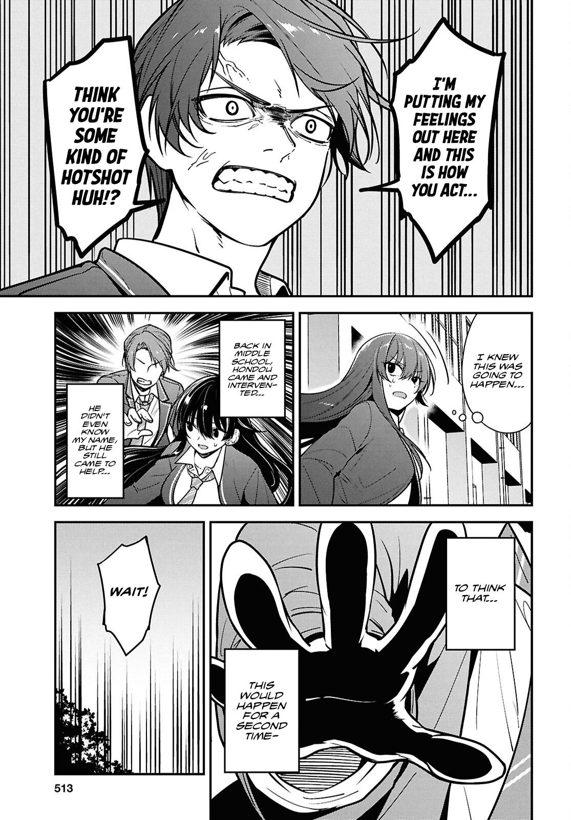 The Delinquent Shimizu-san Sitting Next to Me Has Dyed Her Hair Black Chapter 9 page 17 - 