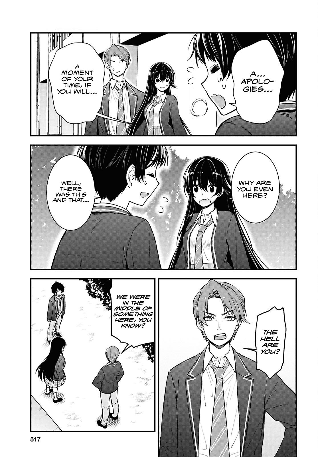 The Delinquent Shimizu-san Sitting Next to Me Has Dyed Her Hair Black Chapter 9 page 21 - 