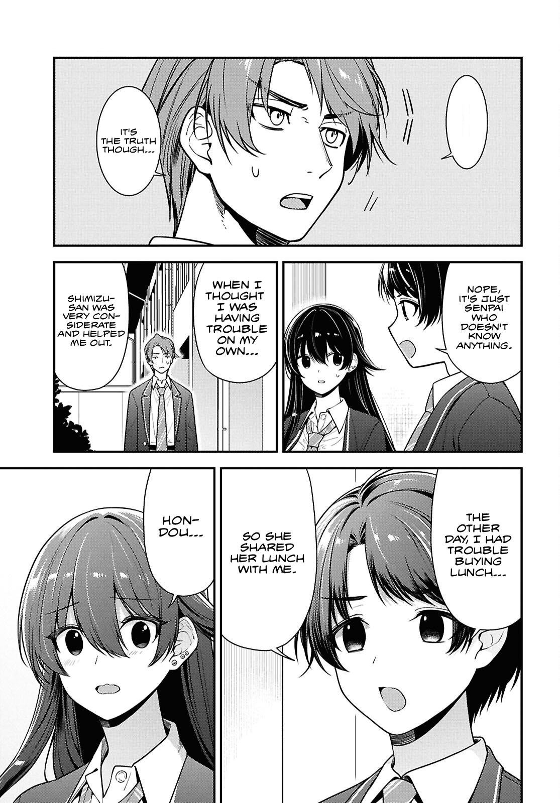 The Delinquent Shimizu-san Sitting Next to Me Has Dyed Her Hair Black Chapter 9 page 25 - 