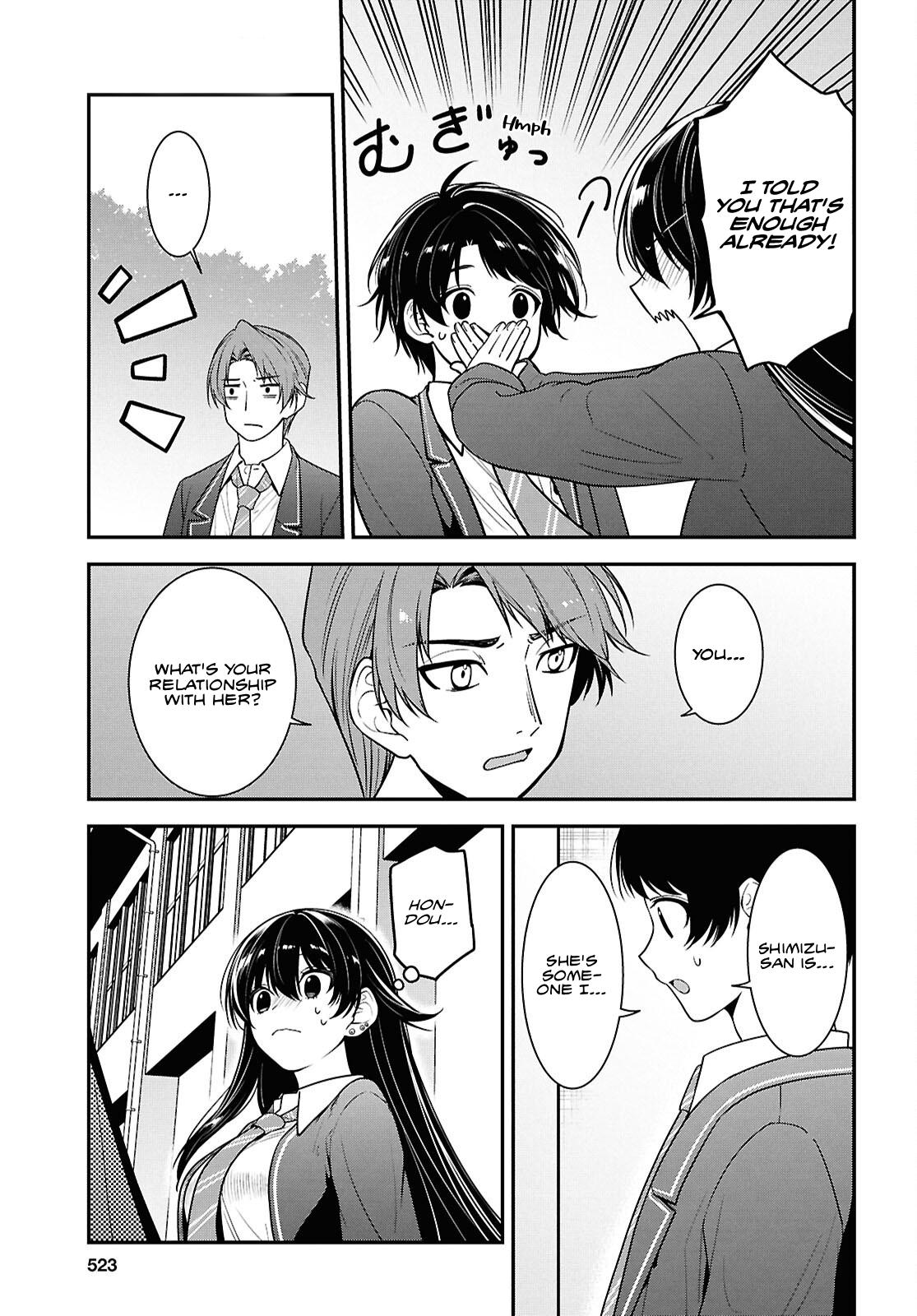 The Delinquent Shimizu-san Sitting Next to Me Has Dyed Her Hair Black Chapter 9 page 27 - 