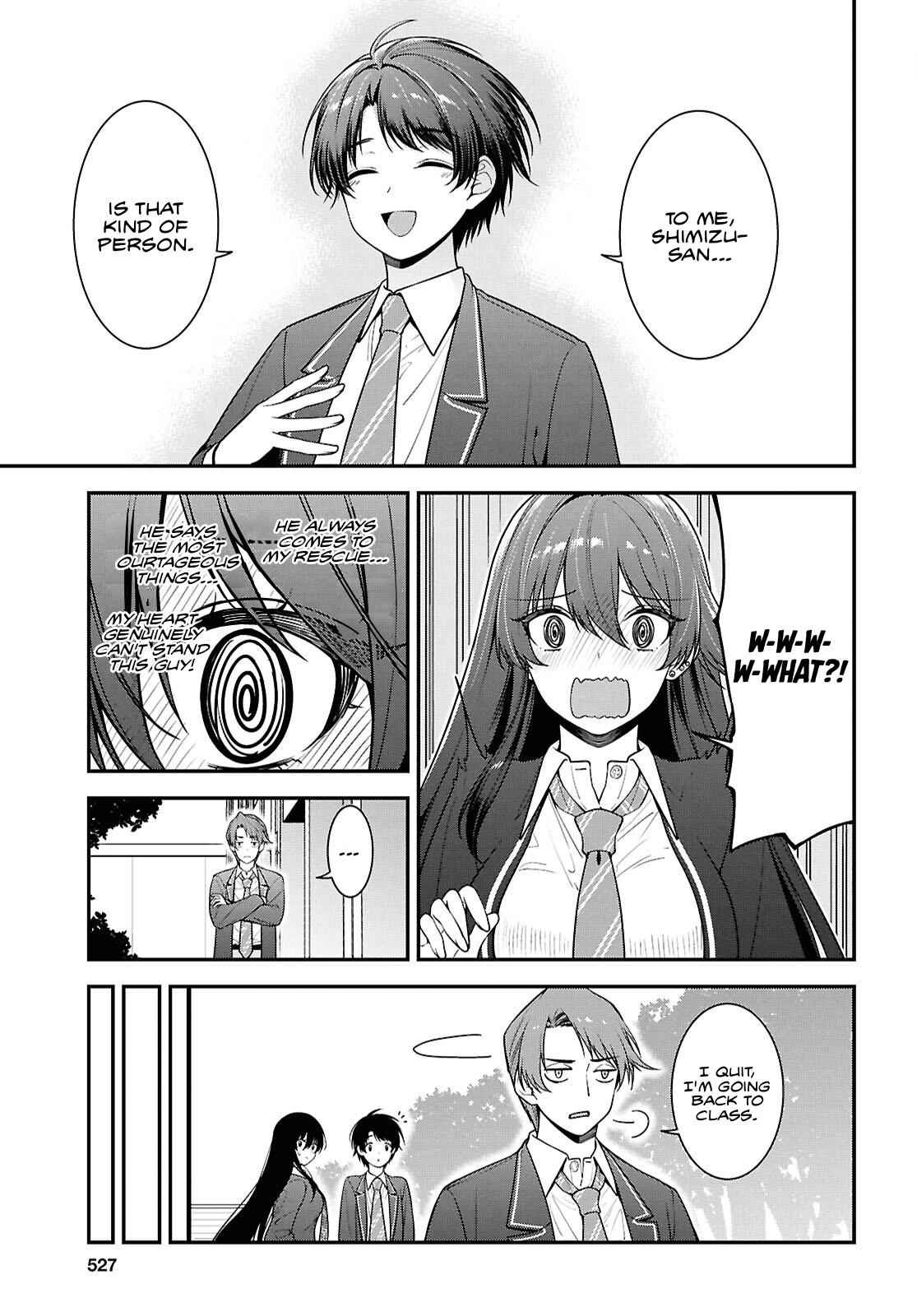 The Delinquent Shimizu-san Sitting Next to Me Has Dyed Her Hair Black Chapter 9 page 30 - 