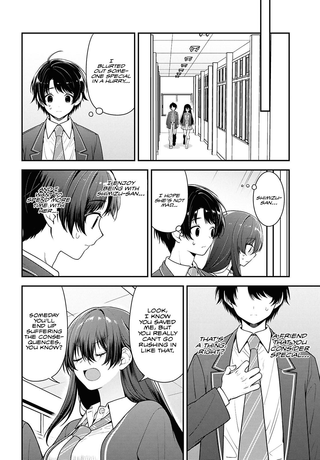 The Delinquent Shimizu-san Sitting Next to Me Has Dyed Her Hair Black Chapter 9 page 31 - 