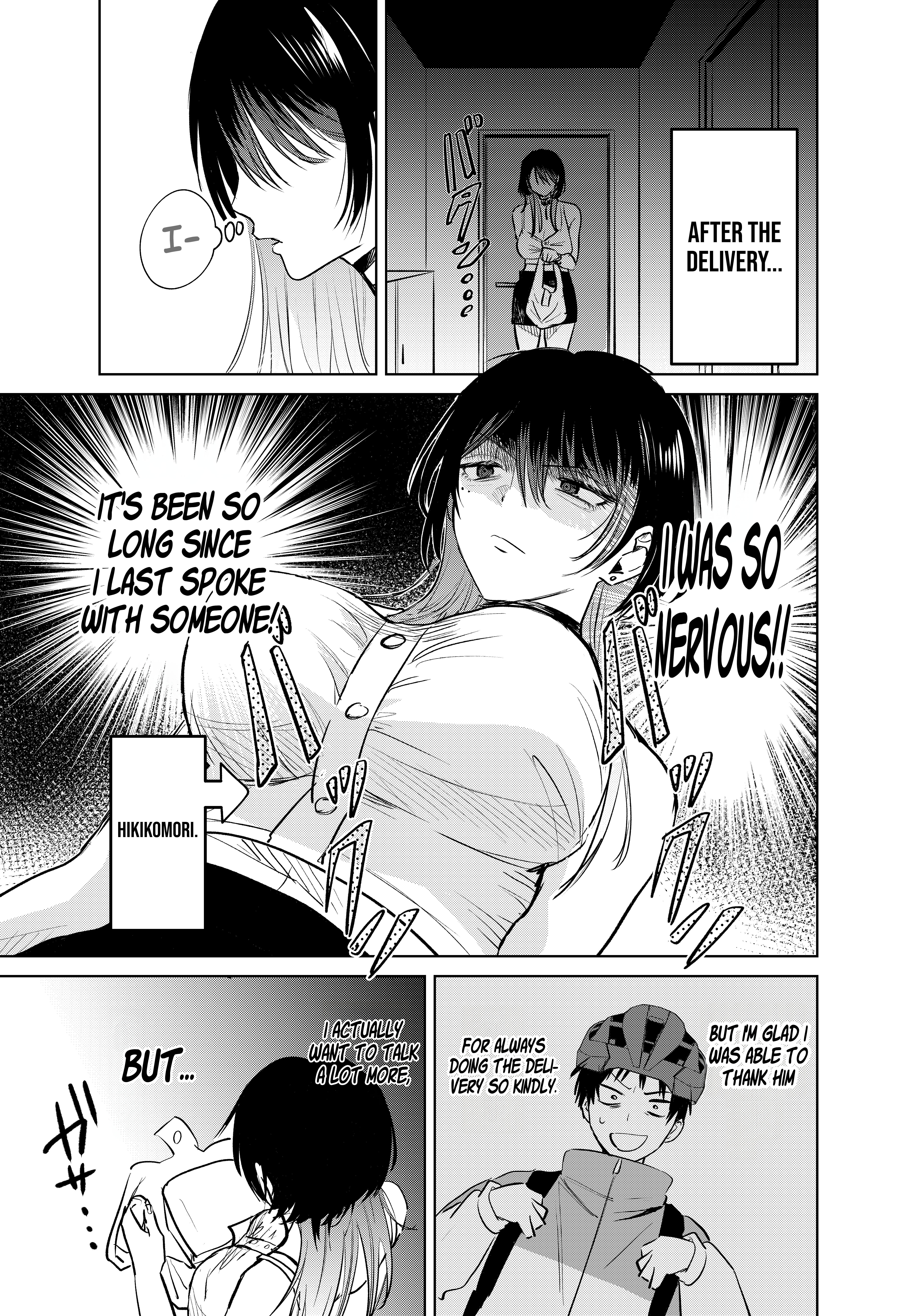 The Delivery Destination Onee-san Is Too Scary Chapter 1.5 page 1 - 