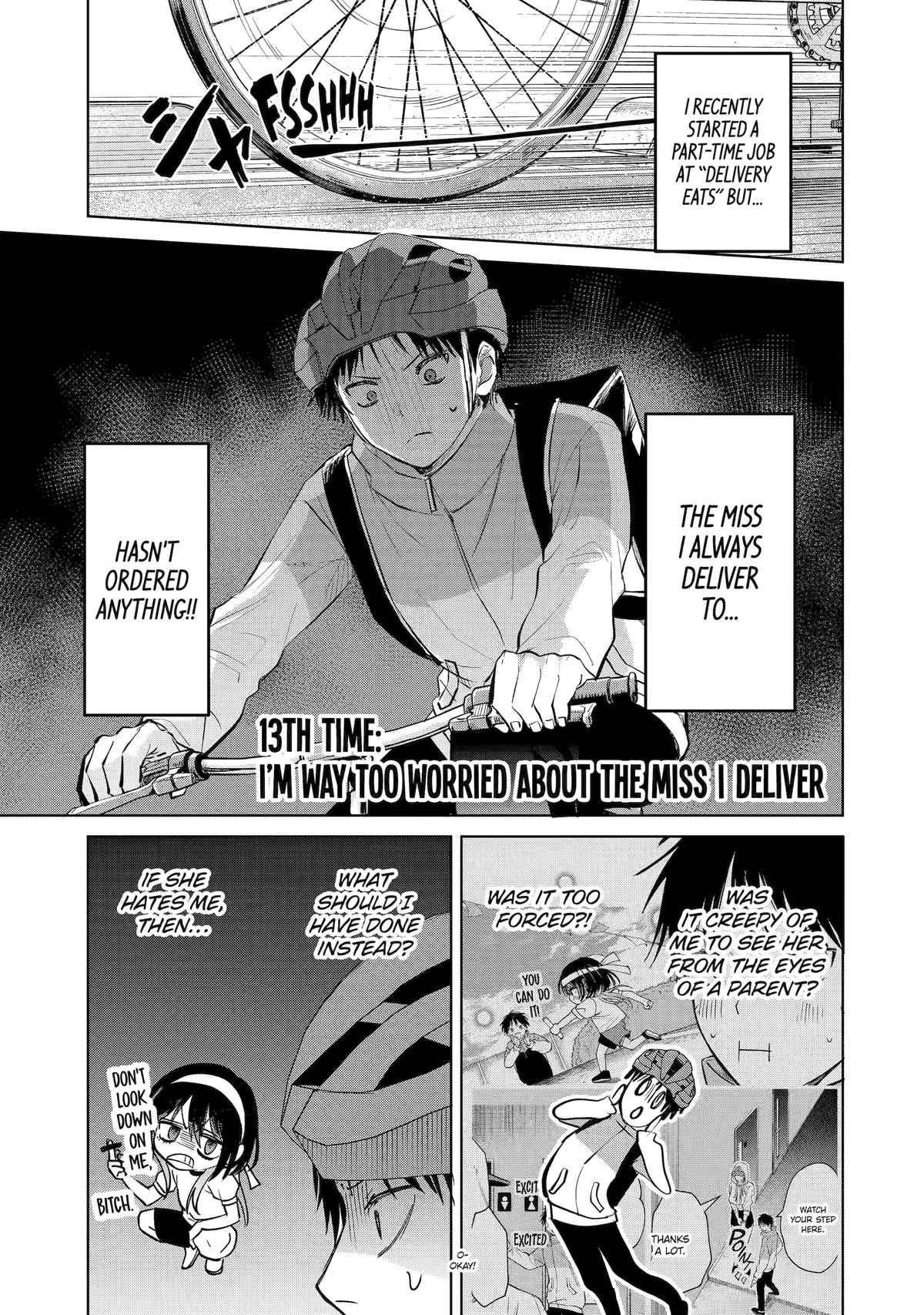 The Delivery Destination Onee-san Is Too Scary Chapter 13 page 1 - 