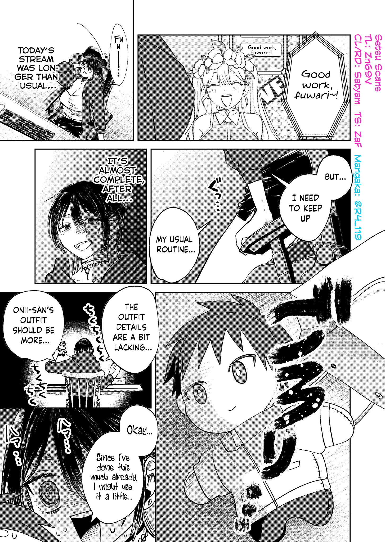 The Delivery Destination Onee-san Is Too Scary Chapter 17.6 page 1 - 