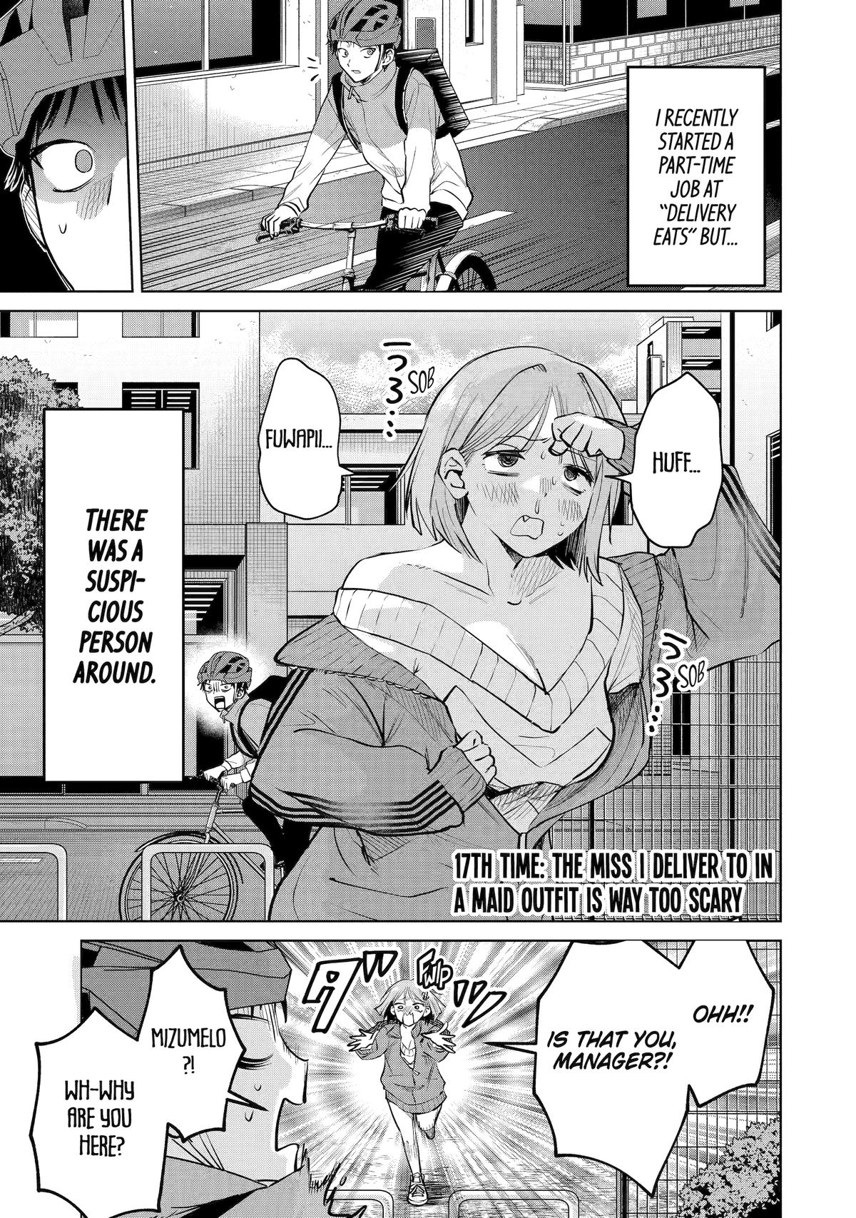The Delivery Destination Onee-san Is Too Scary Chapter 17 page 1 - 