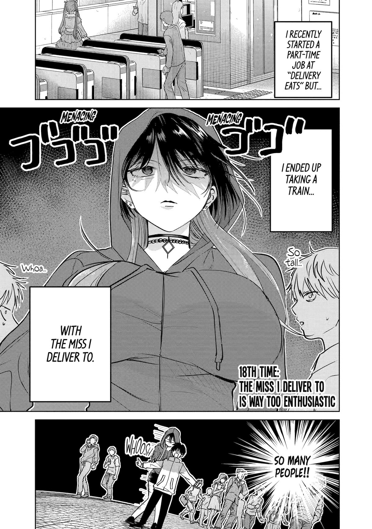 The Delivery Destination Onee-san Is Too Scary Chapter 18 page 1 - 
