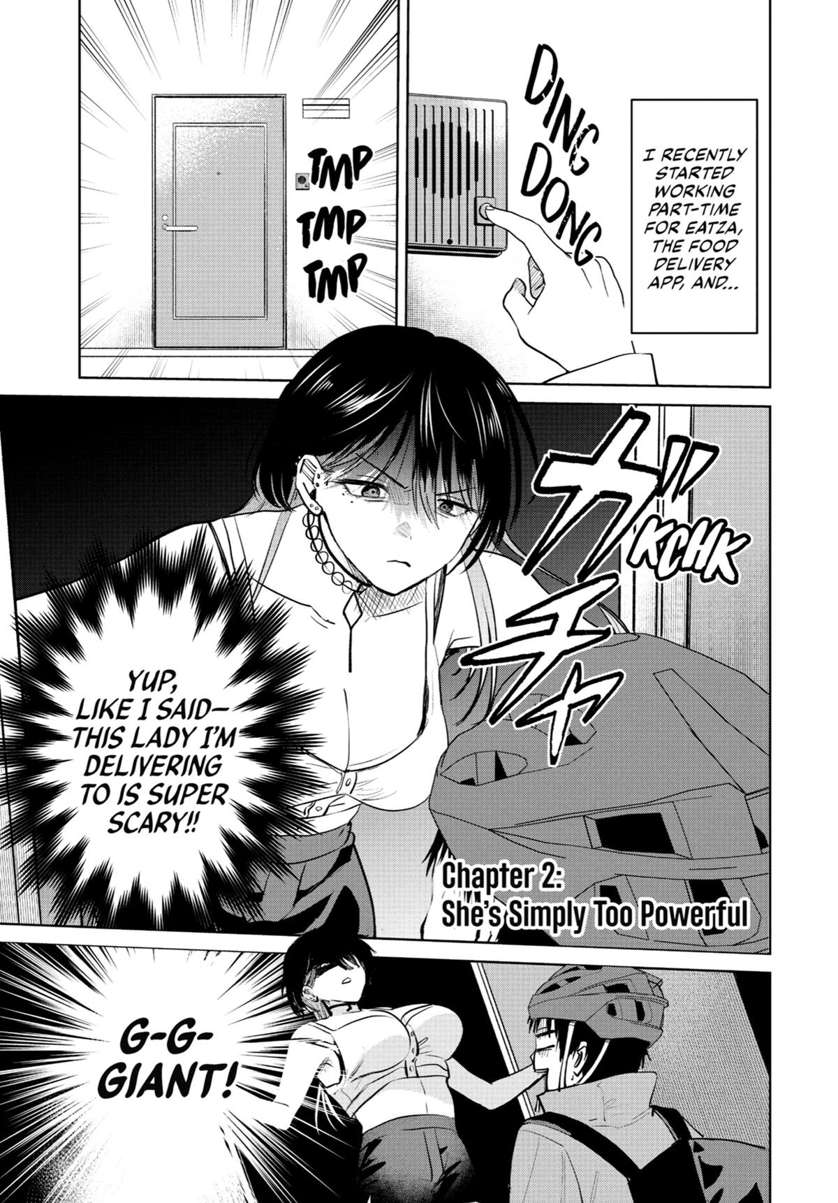 The Delivery Destination Onee-san Is Too Scary Chapter 2 page 1 - 