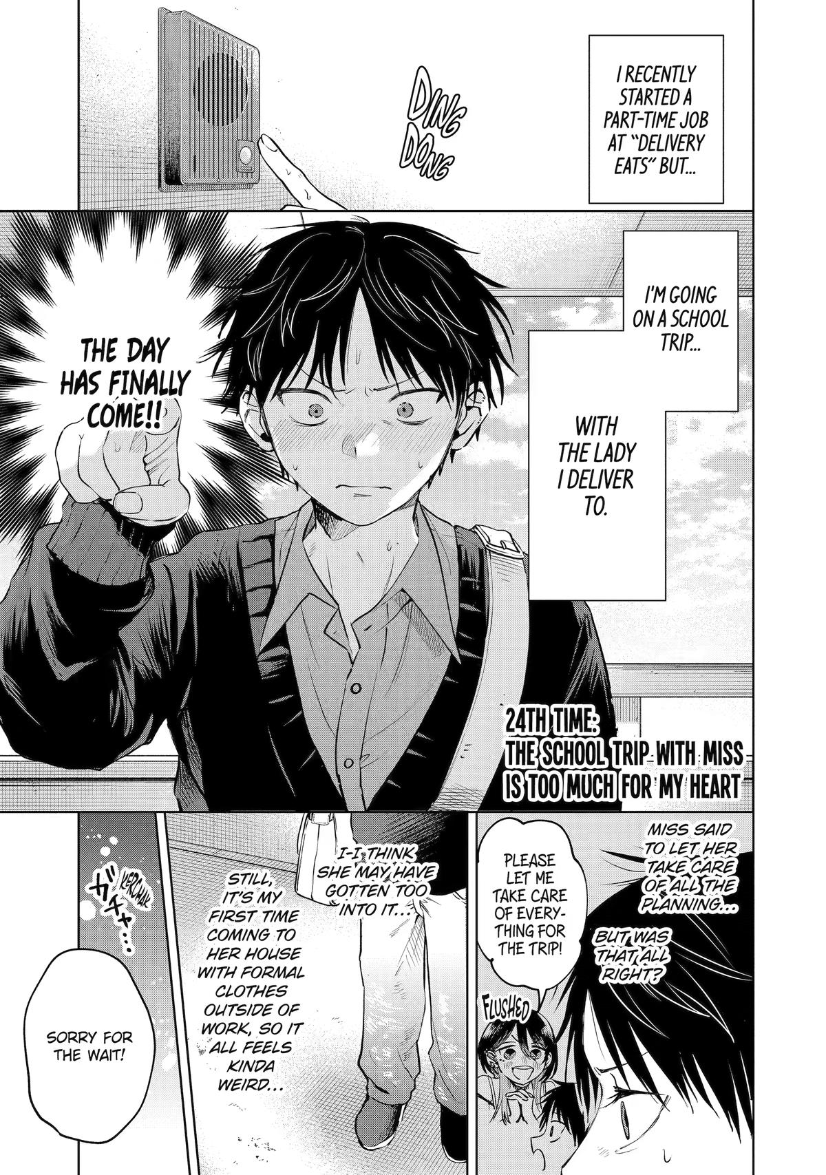 The Delivery Destination Onee-san Is Too Scary Chapter 24 page 1 - 