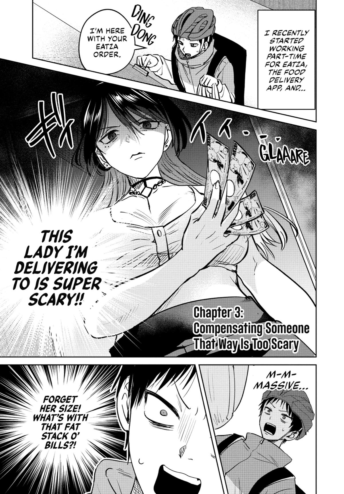 The Delivery Destination Onee-san Is Too Scary Chapter 3 page 1 - 