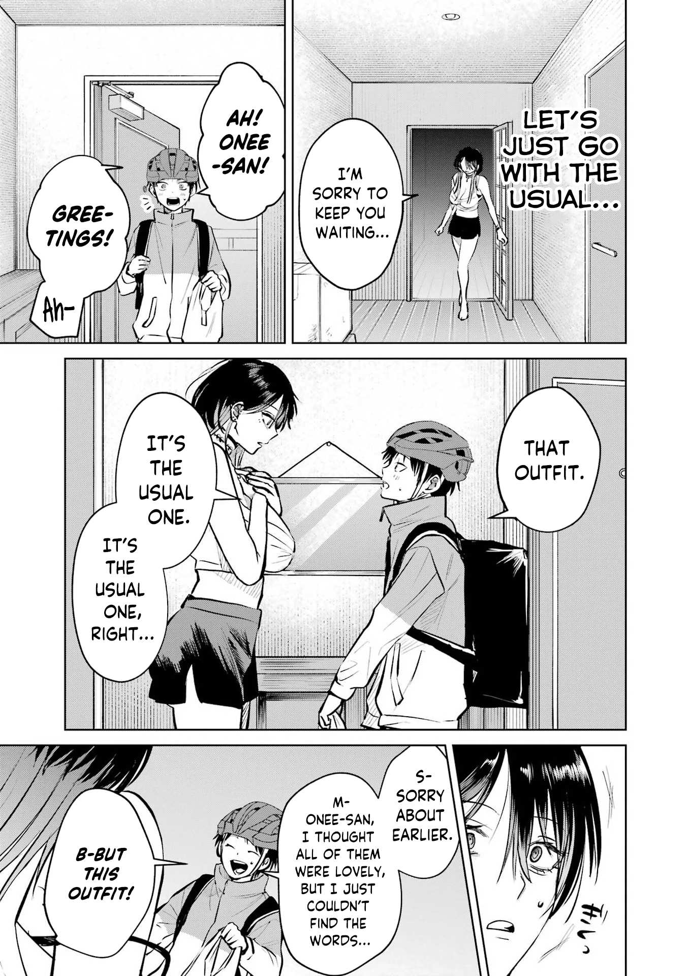 The Delivery Destination Onee-san Is Too Scary Chapter 8.5 page 15 - 
