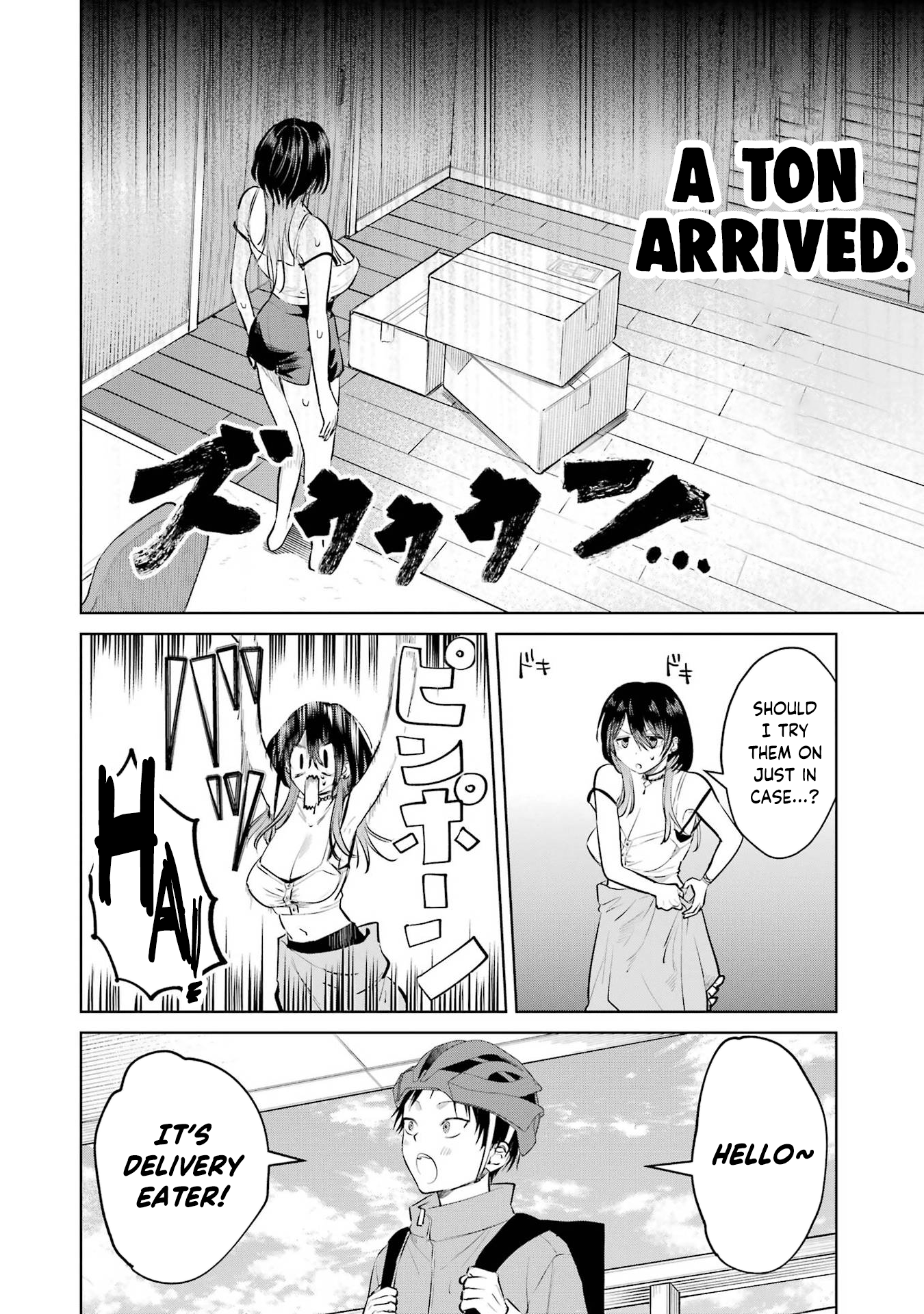 The Delivery Destination Onee-san Is Too Scary Chapter 8.5 page 4 - 