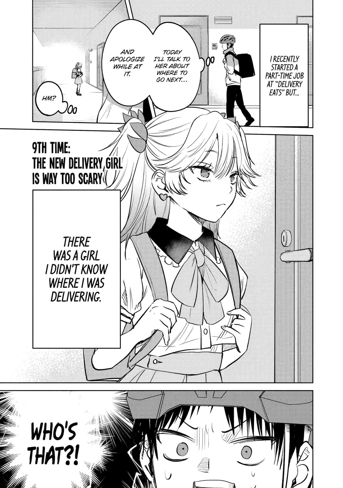The Delivery Destination Onee-san Is Too Scary Chapter 9 page 1 - 