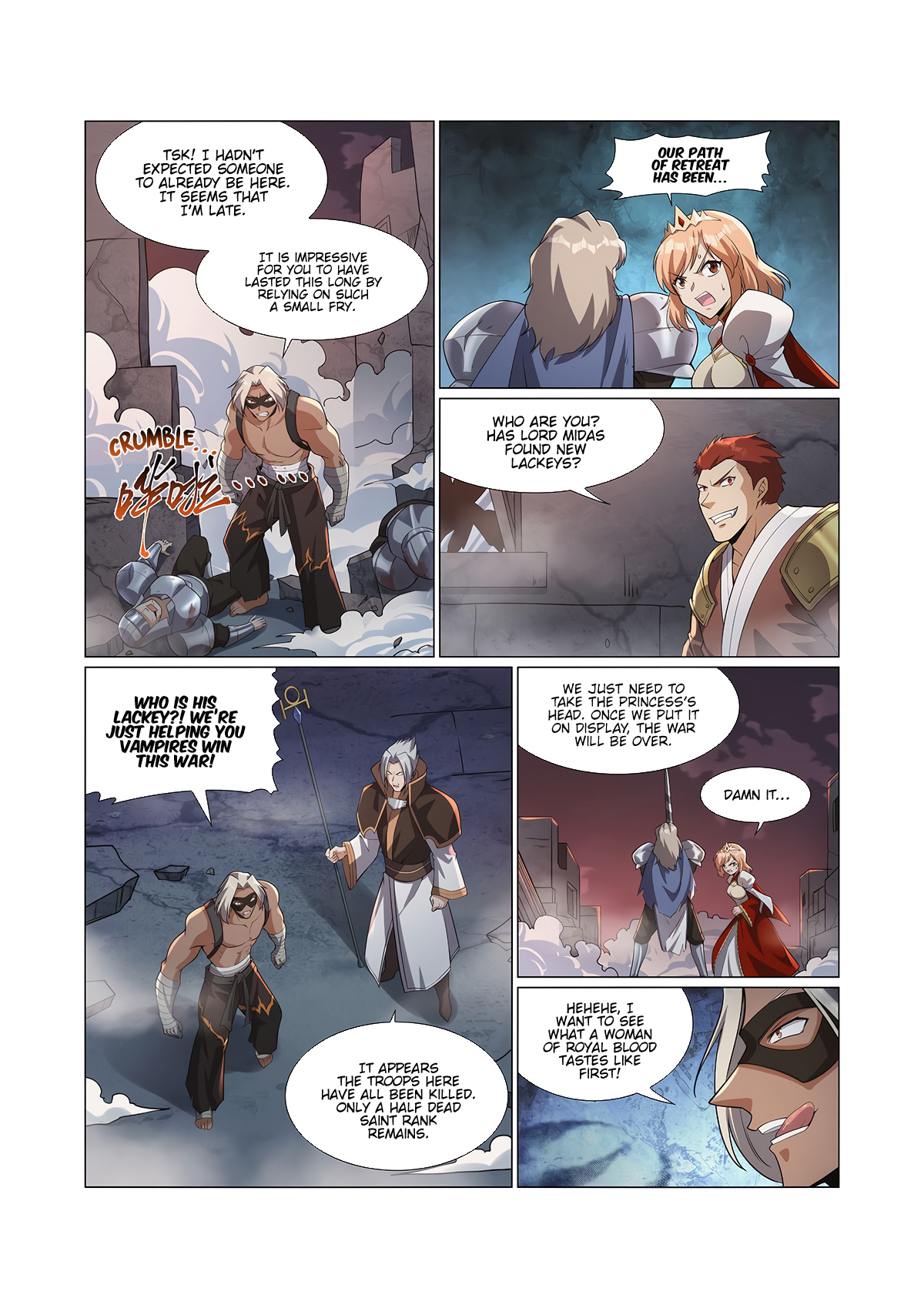 The Demon King Who Lost His Job Chapter 271 page 8 - 