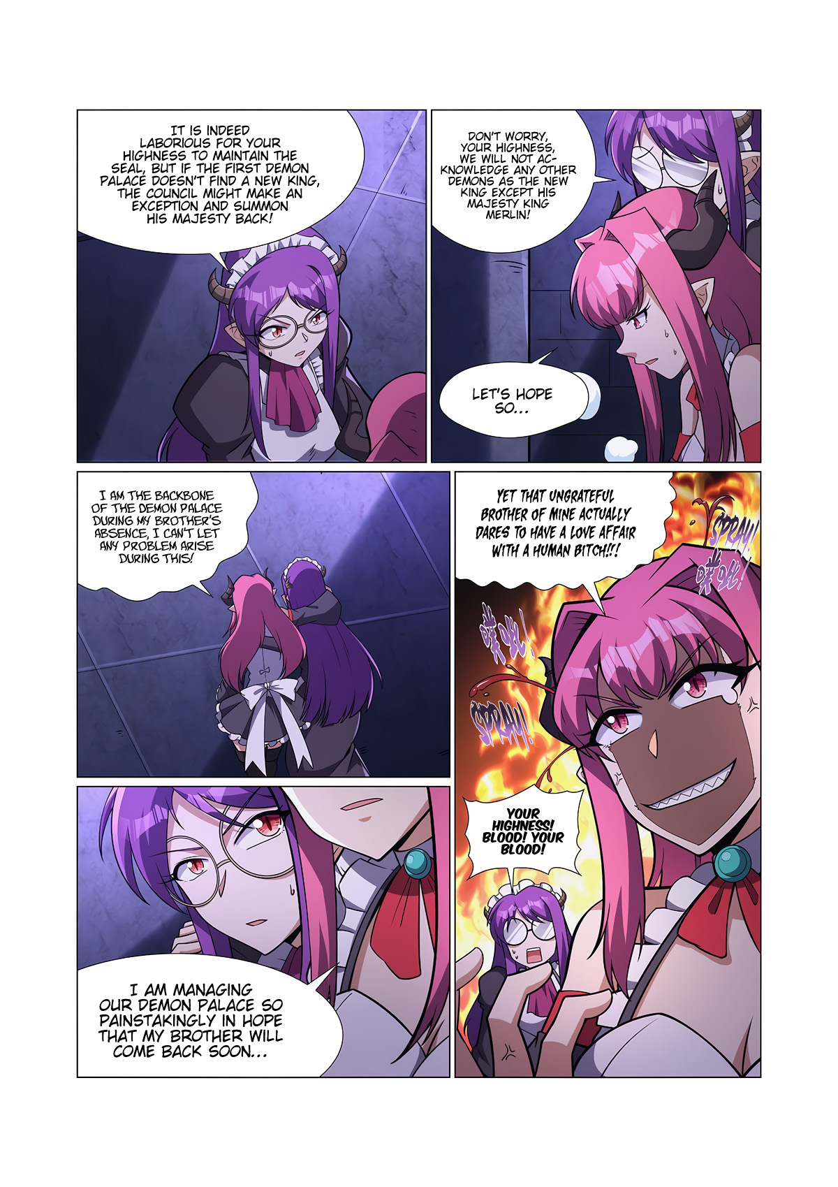 The Demon King Who Lost His Job Chapter 309 page 7 - 