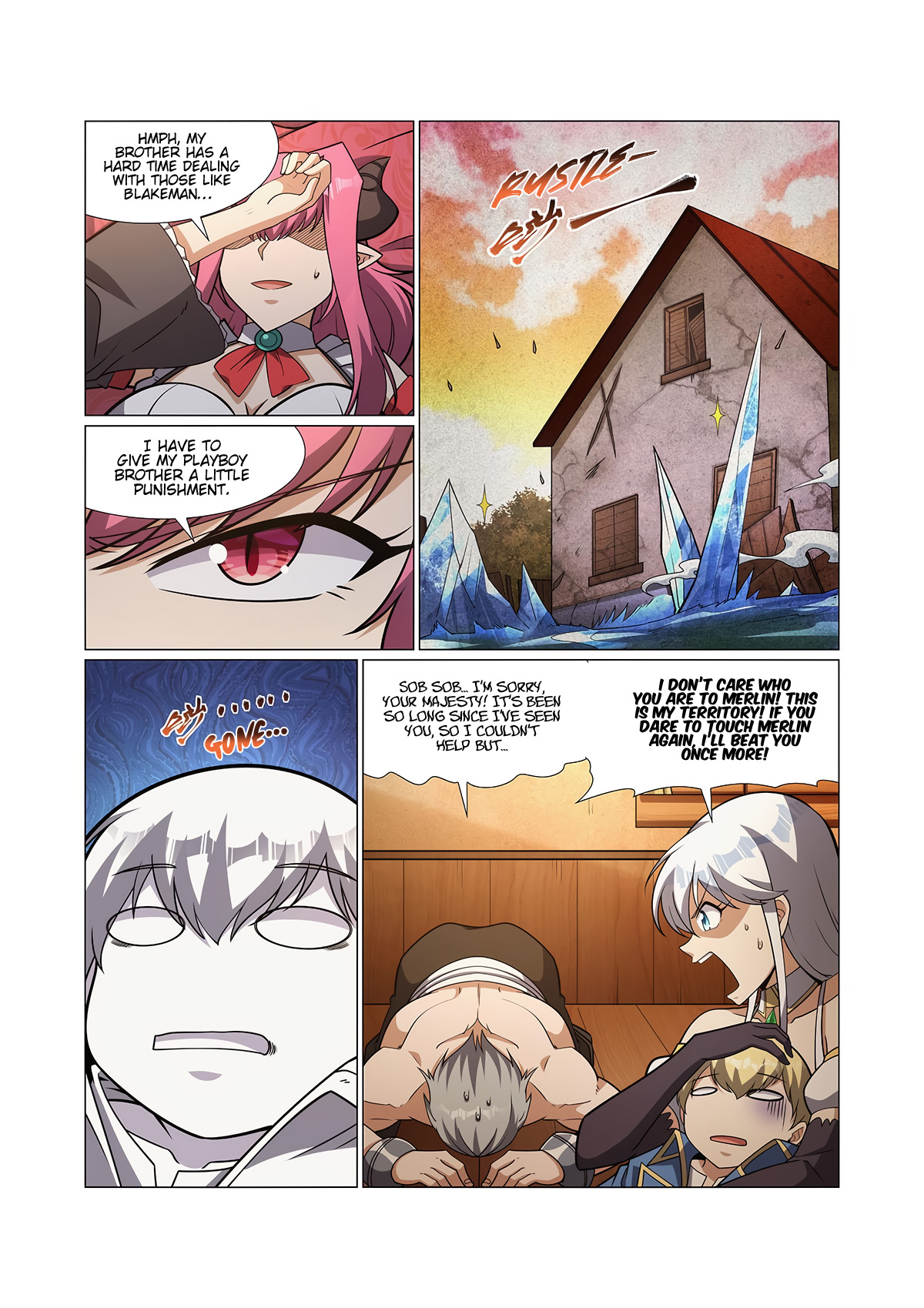 The Demon King Who Lost His Job Chapter 309 page 9 - 
