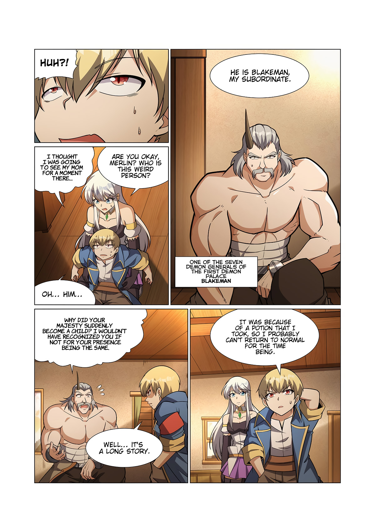 The Demon King Who Lost His Job Chapter 309 page 10 - 