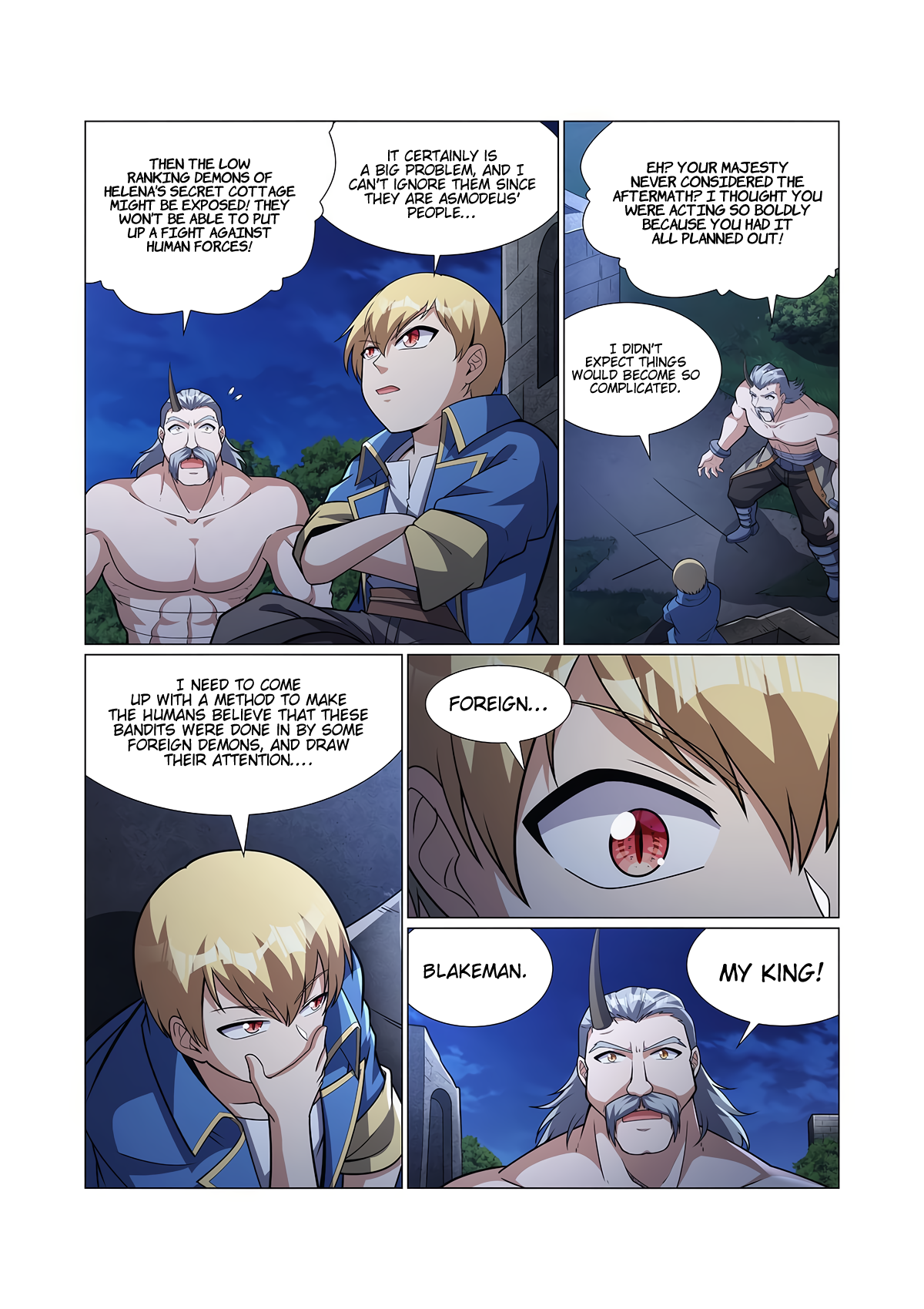 The Demon King Who Lost His Job Chapter 313 page 4 - 
