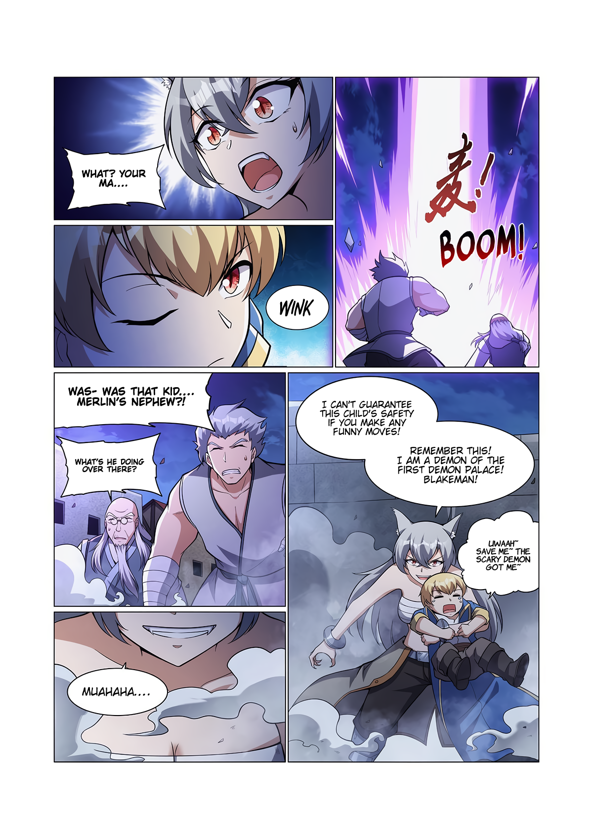 The Demon King Who Lost His Job Chapter 314 page 9 - 