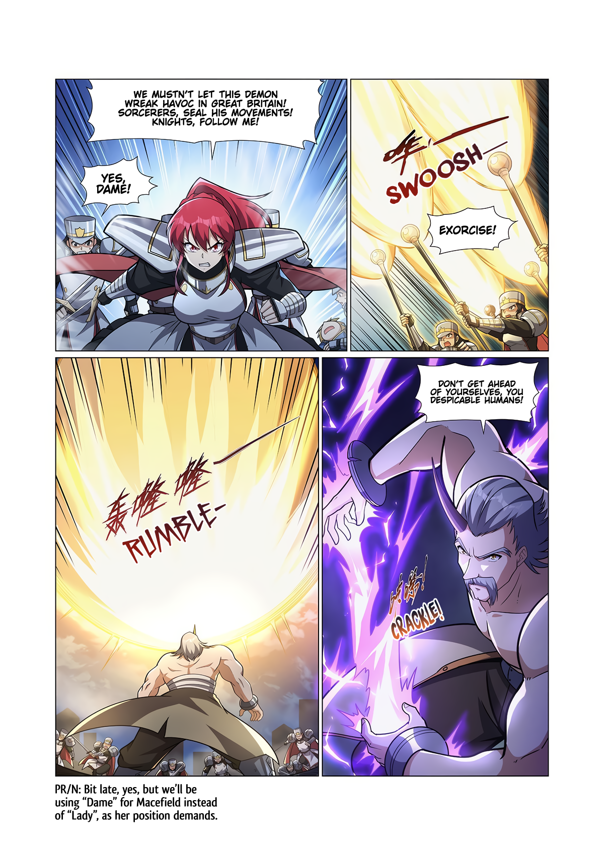 The Demon King Who Lost His Job Chapter 318 page 6 - 