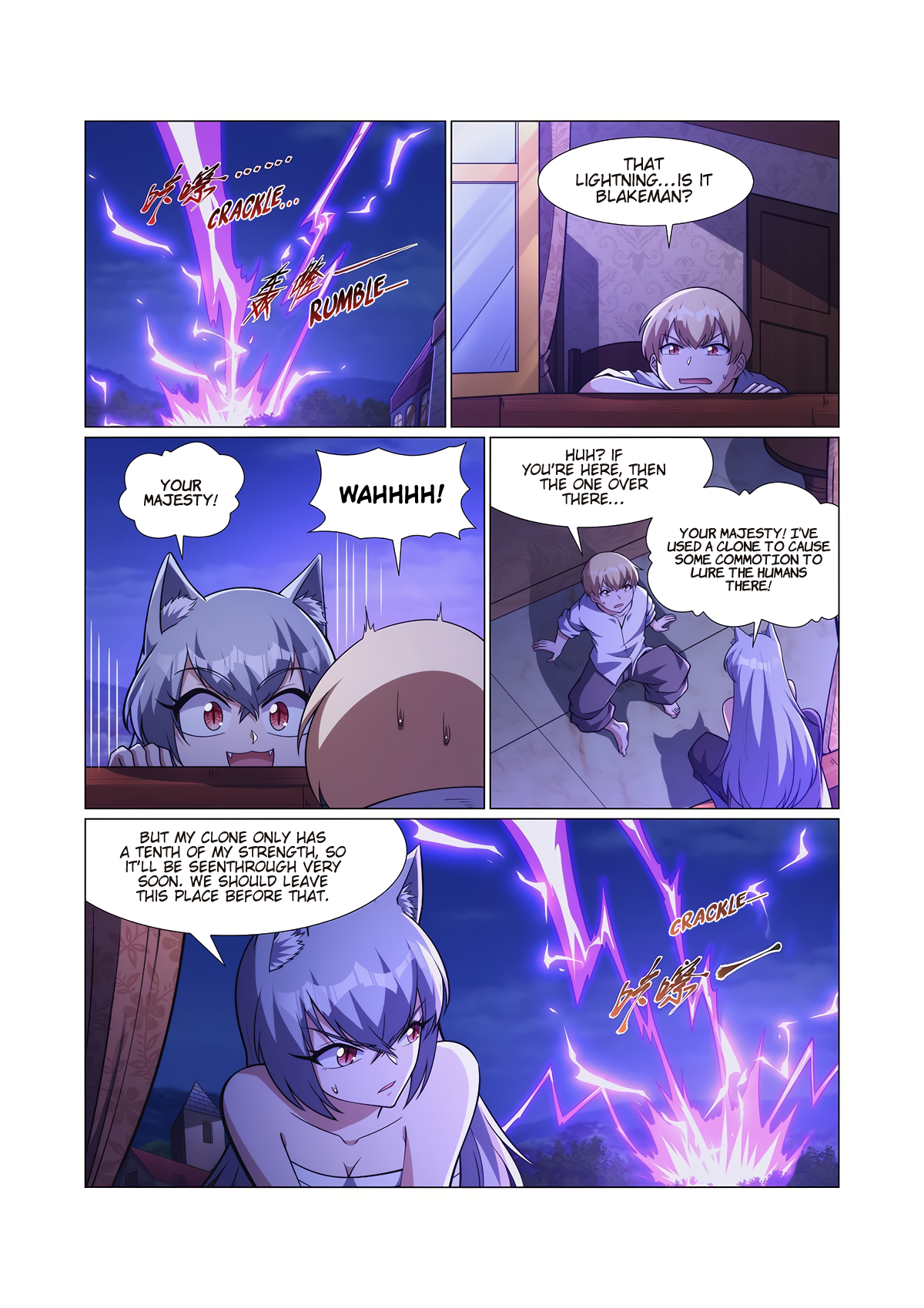 The Demon King Who Lost His Job Chapter 320 page 3 - 