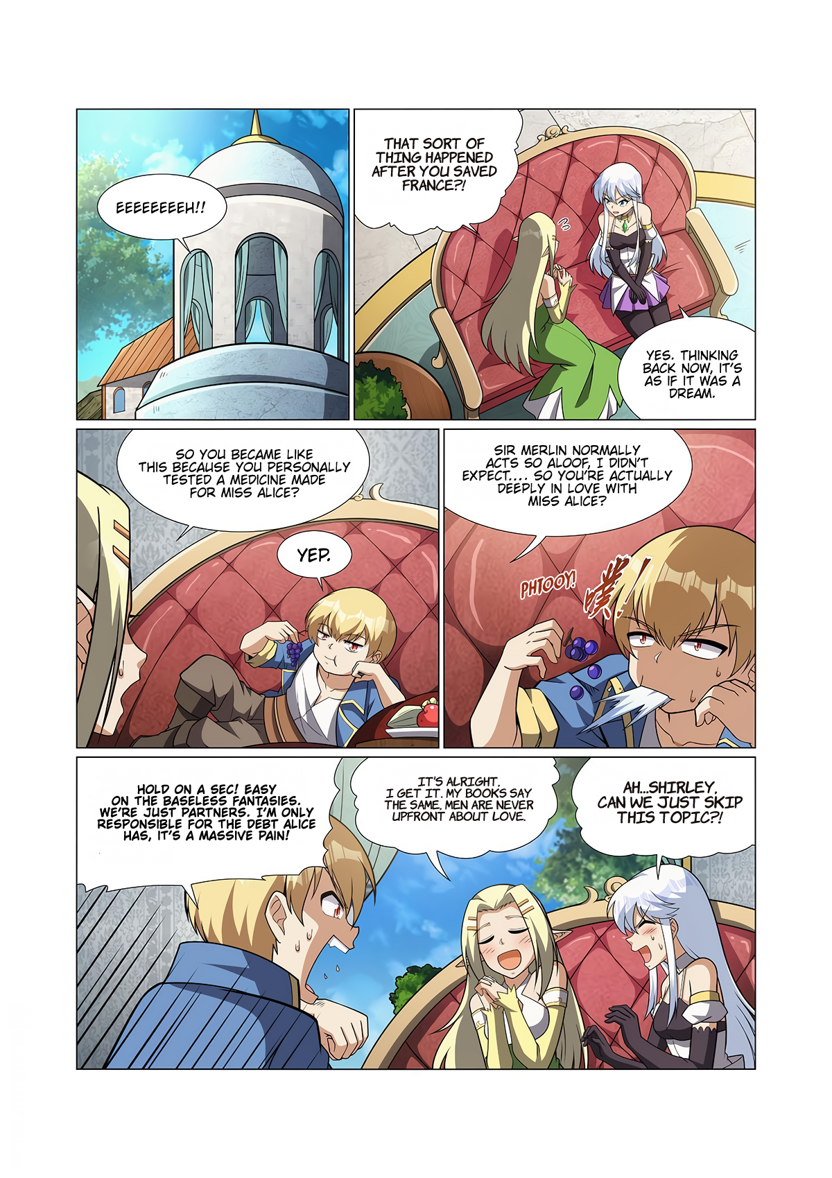 The Demon King Who Lost His Job Chapter 332 page 8 - 