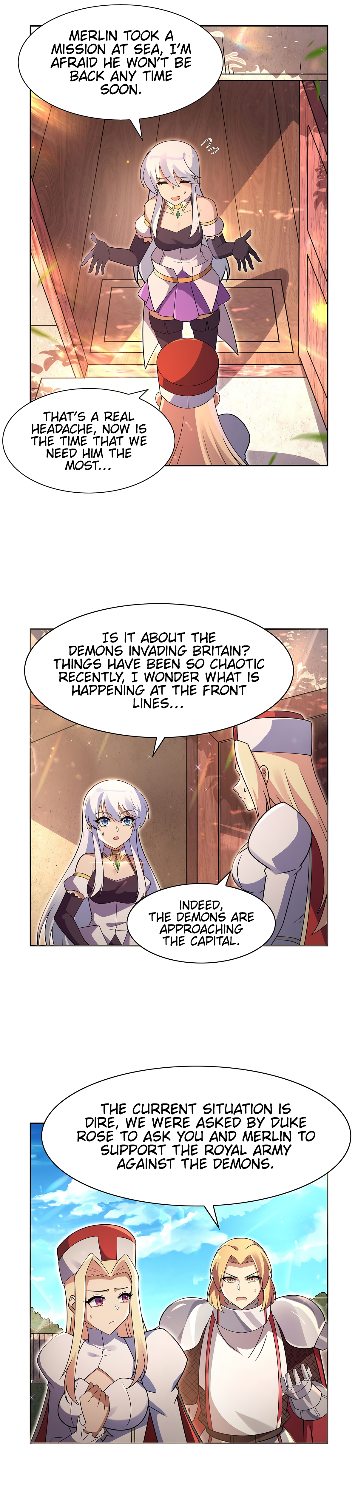 The Demon King Who Lost His Job Chapter 411 page 12 - 