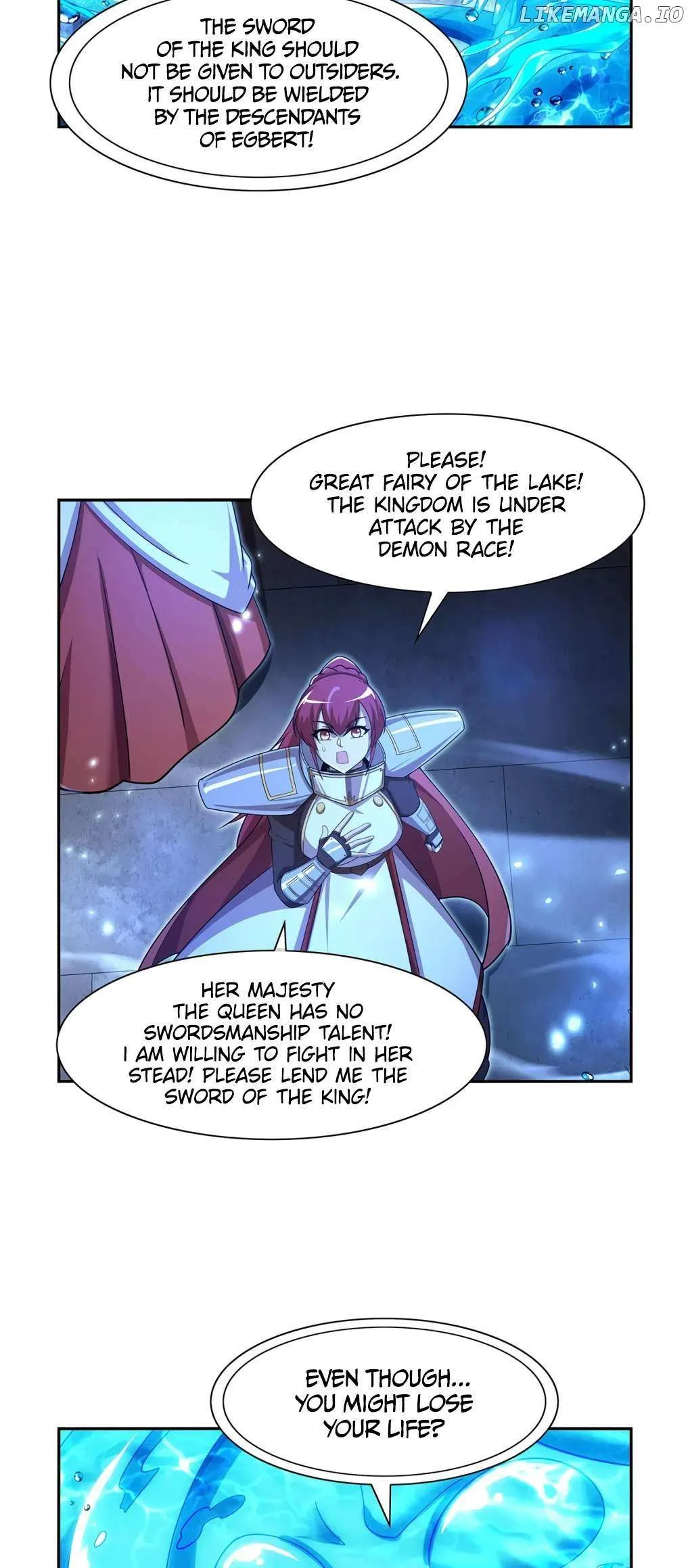 The Demon King Who Lost His Job Chapter 415 page 33 - 