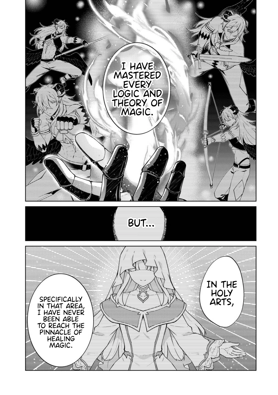 The Demon Lord Wants to Master Healing Magic: Since That Saint is the World